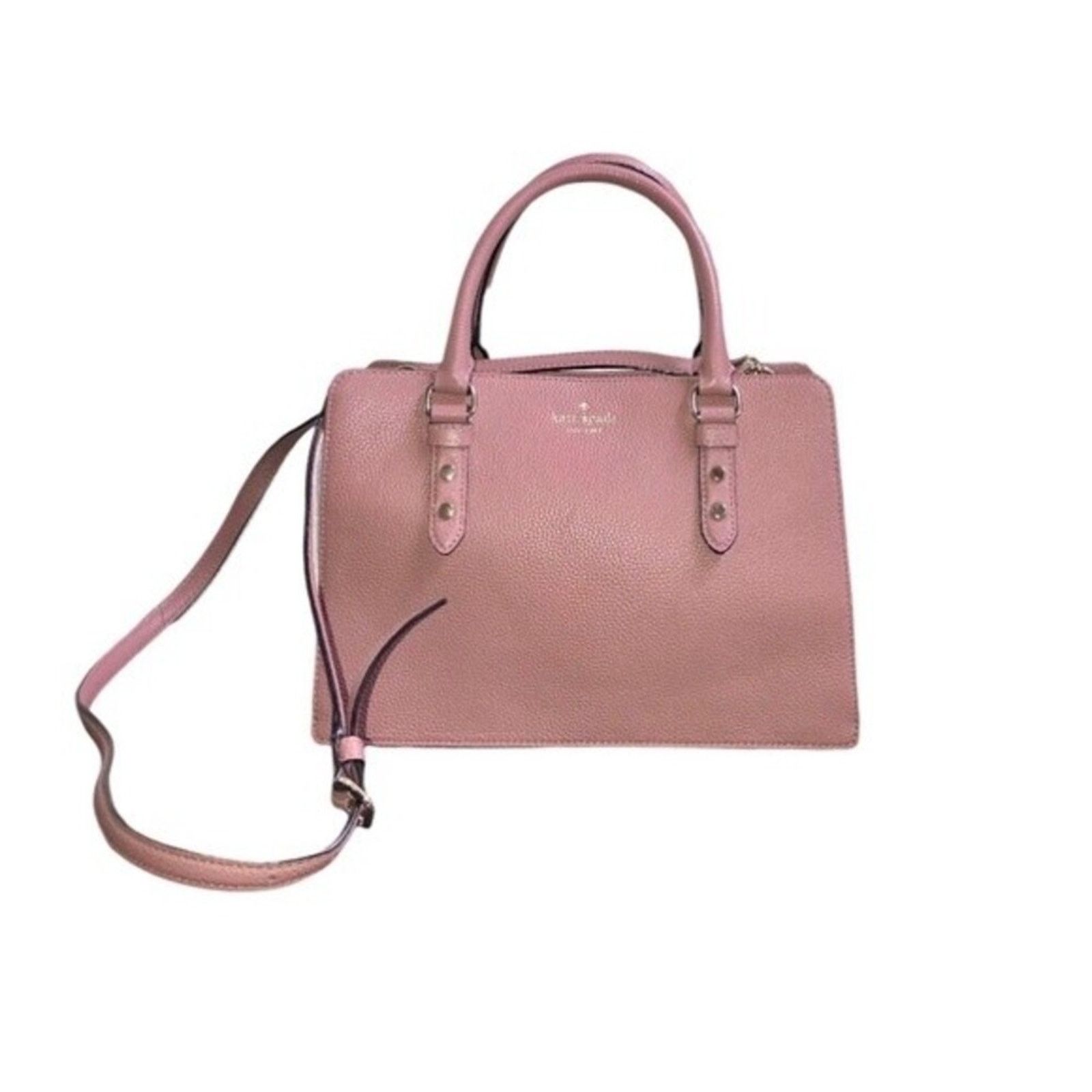 Kate Spade Mulberry Street Lise Satchel Pink Leather Bag