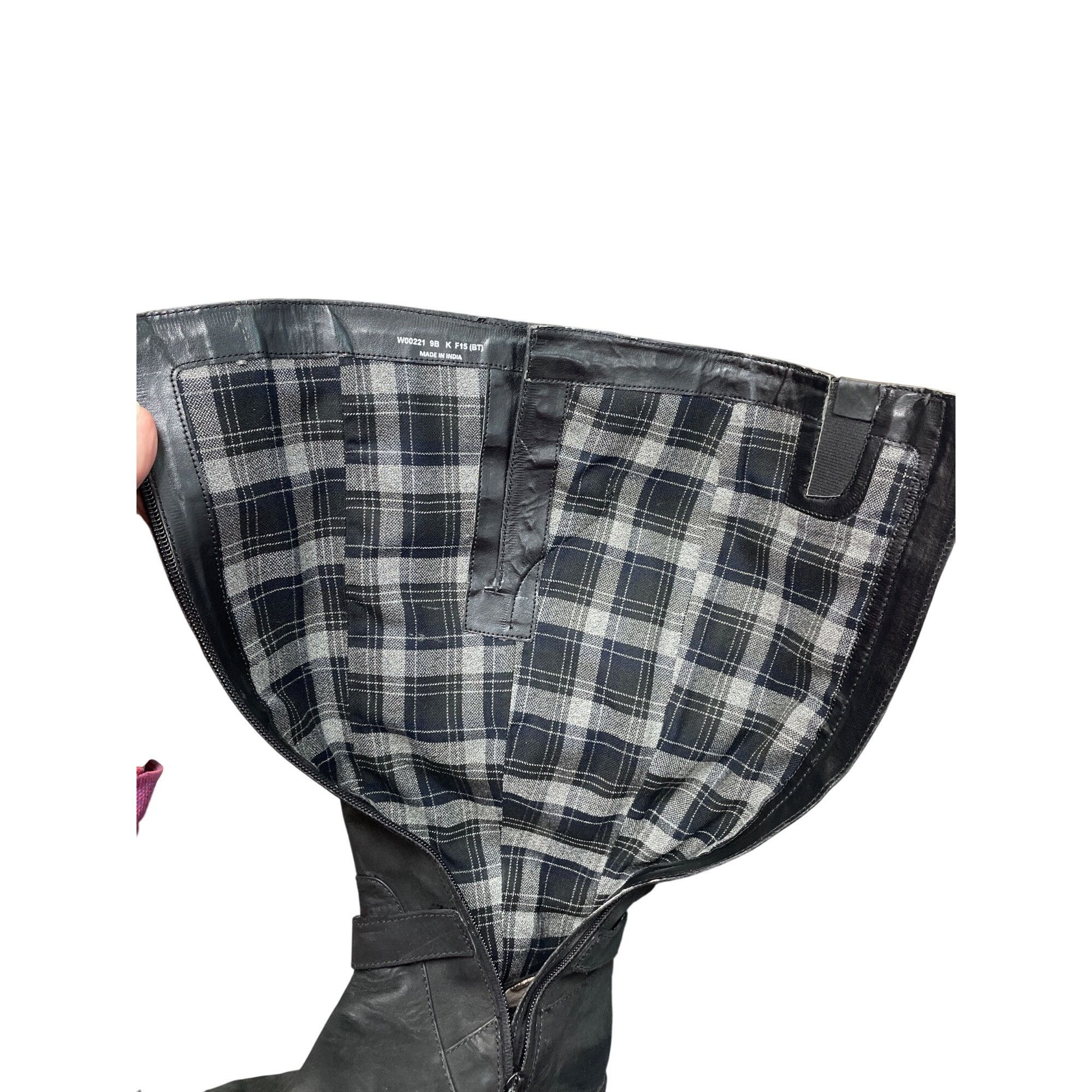 Cole Haan Cole Haan Womans Black leather Knee Equestrian Riding Boots Size US 9 / IT 39 - 13 Thumbnail