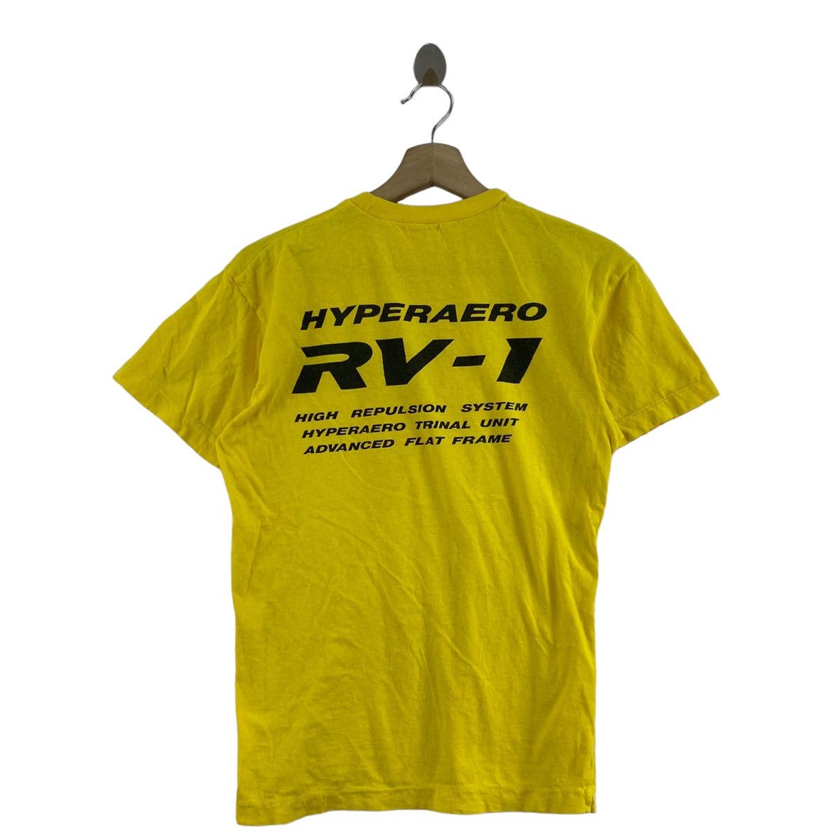 Vintage Vintage HYPERAERO RV-1 Print BRIDGESTONE Motorsport Yellow Size US S / EU 44-46 / 1 - 4 Thumbnail