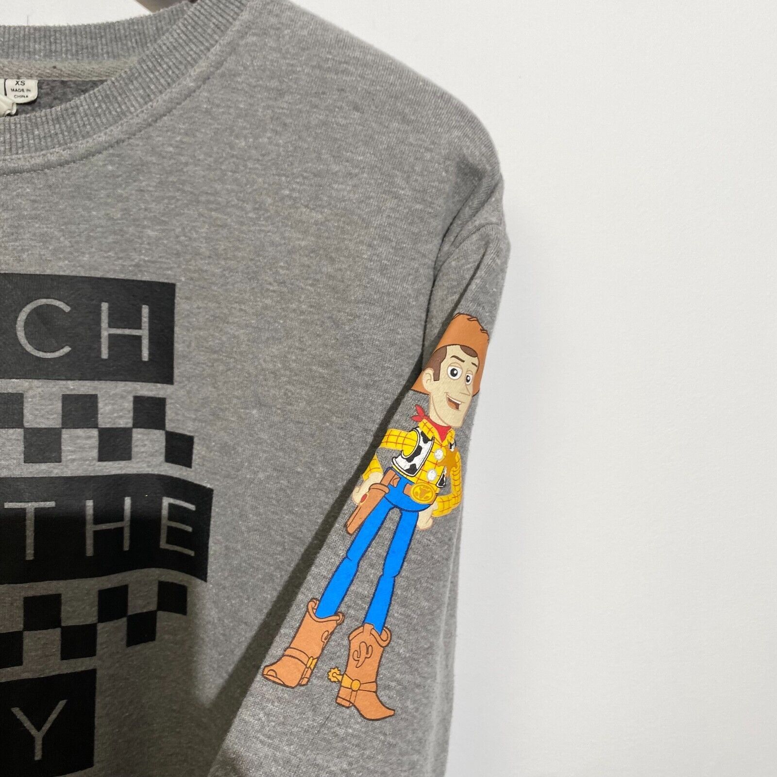 Vans × Vintage Vintage Vans Unisex Gray Cotton Crewneck Size XS Toy Story Size US XS / EU 42 / 0 - 4 Thumbnail