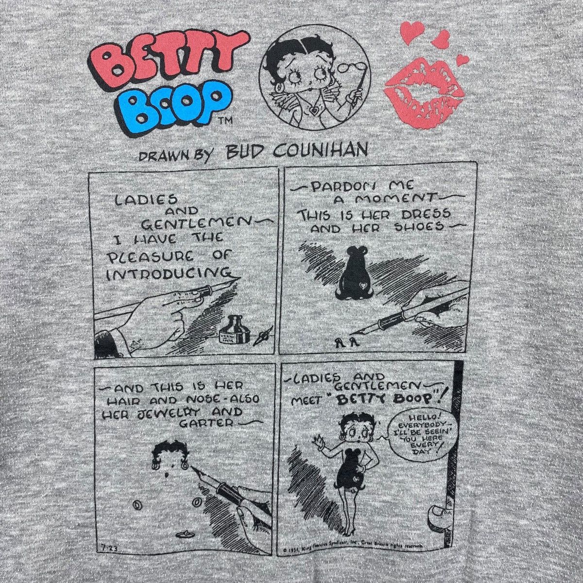 Vintage Vintage BETTY BOOP Cartoon Comics Crewneck Sweatshirt Medium Size US M / EU 48-50 / 2 - 2 Thumbnail