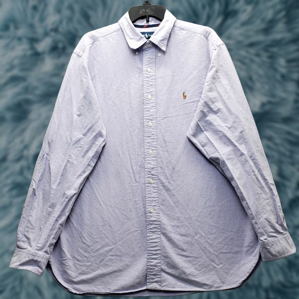 Ralph Lauren Ralph Lauren Shirt Mens XL Purple Classic Fit Button-Down Collar Size US XL / EU 56 / 4 - 1 Thumbnail