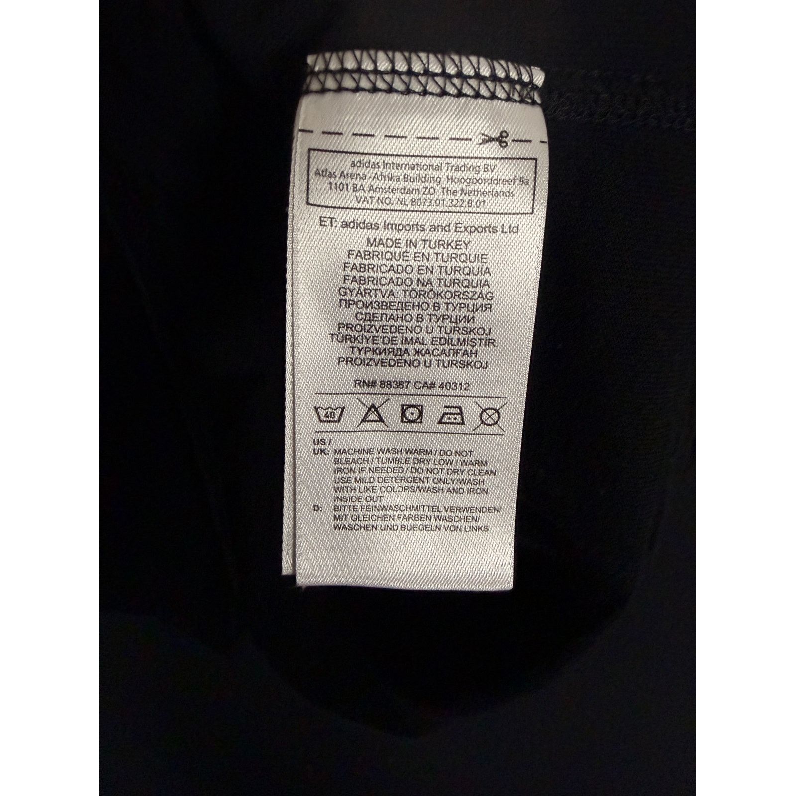 Alexander Wang Adidas x Alexander Wang L/S Black Graphic T 2017 Collab US S Size US S / EU 44-46 / 1 - 8 Thumbnail