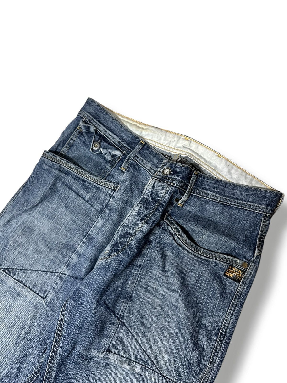 G-Star Rare Vintage Jeans G-Star Raw Avant-Garde Style Y2K Size US 31 - 5 Thumbnail