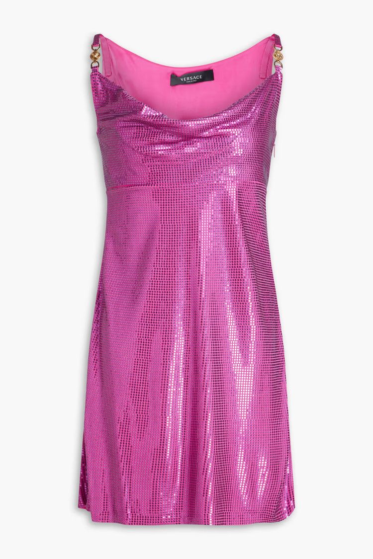 o1y0226 Mini Dress in Fuchsia