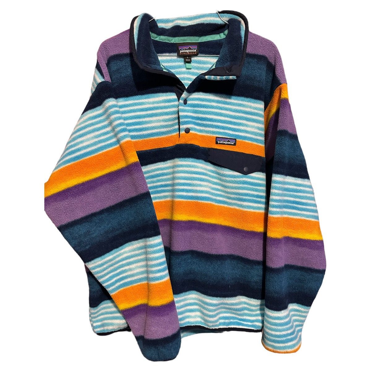 image of Patagonia Synchilla Snap-T Fleece Pullover, Men's (Size Large)