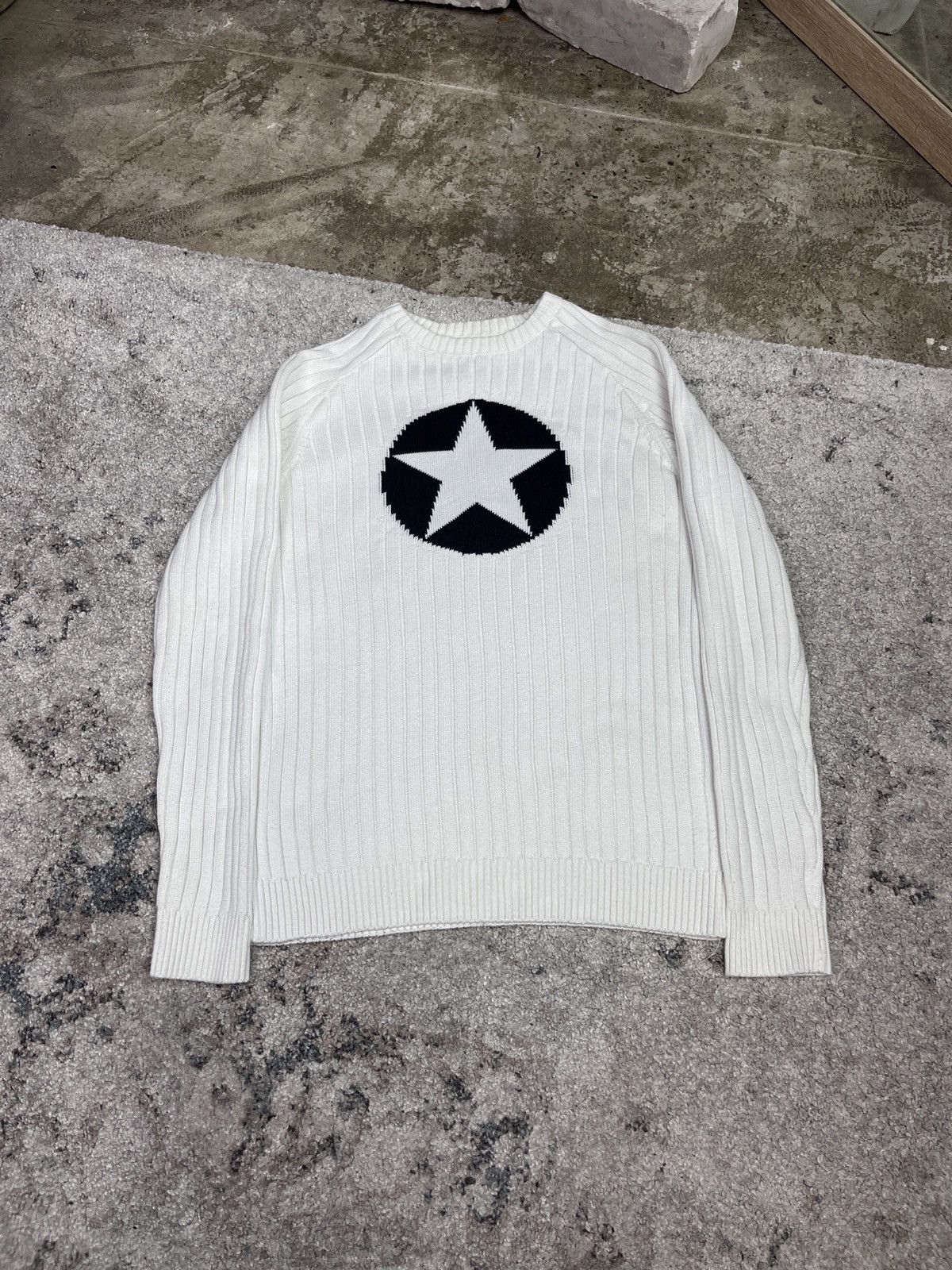 Vintage STAR CORE VINTAGE KNITTED SWEATER - 1676 Size US S / EU 44-46 / 1 - 2 Thumbnail