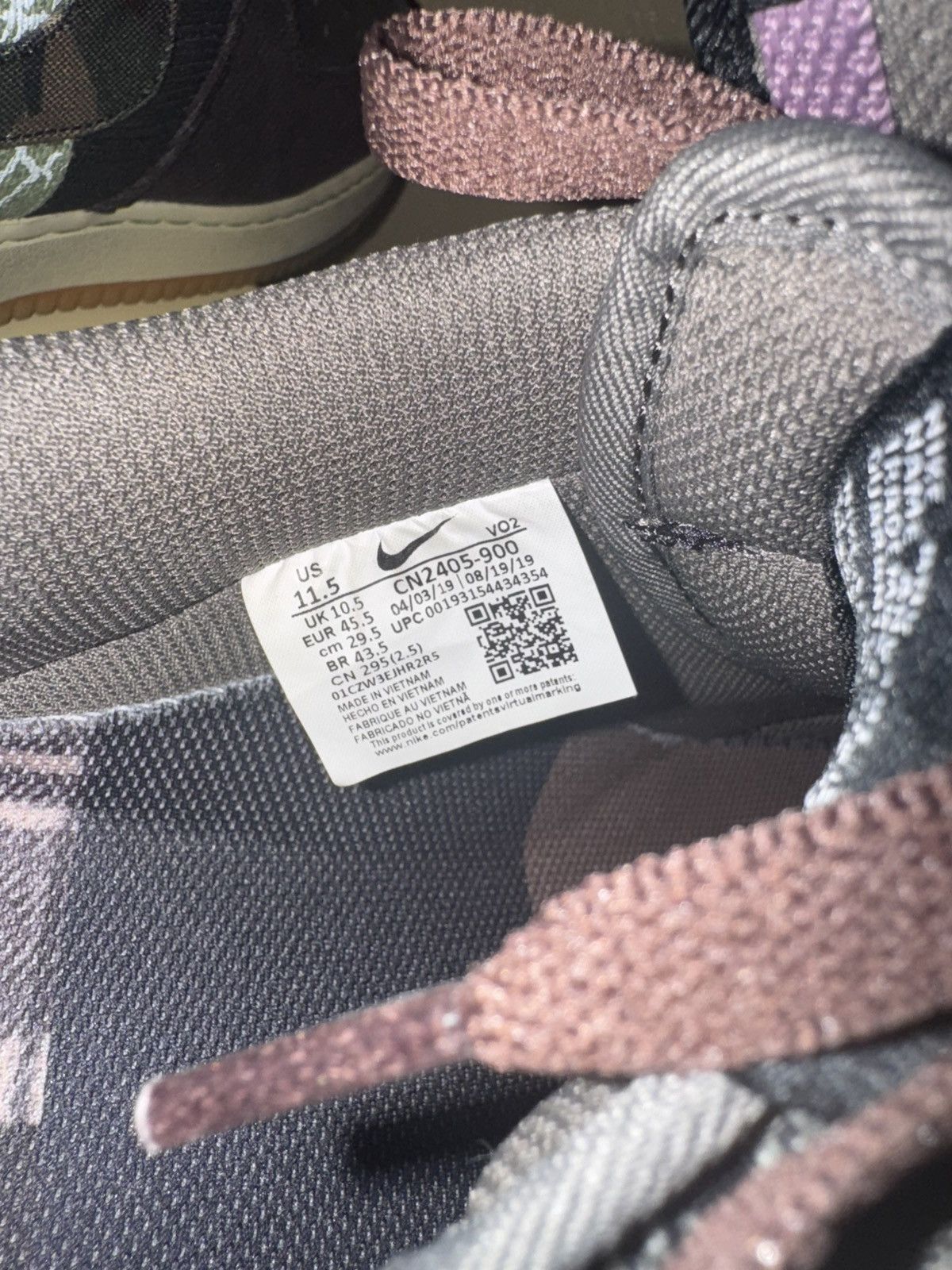Nike × Travis Scott Travis Scott Cactus Jack Air Force 1 Low Size US 11.5 / EU 44-45 - 9 Thumbnail