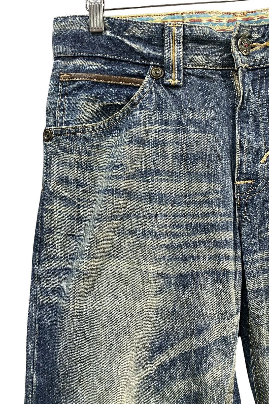 Edwin × Vintage Vintage EDWIN XV Blue Jeans Size US 34 / EU 50 - 4 Thumbnail