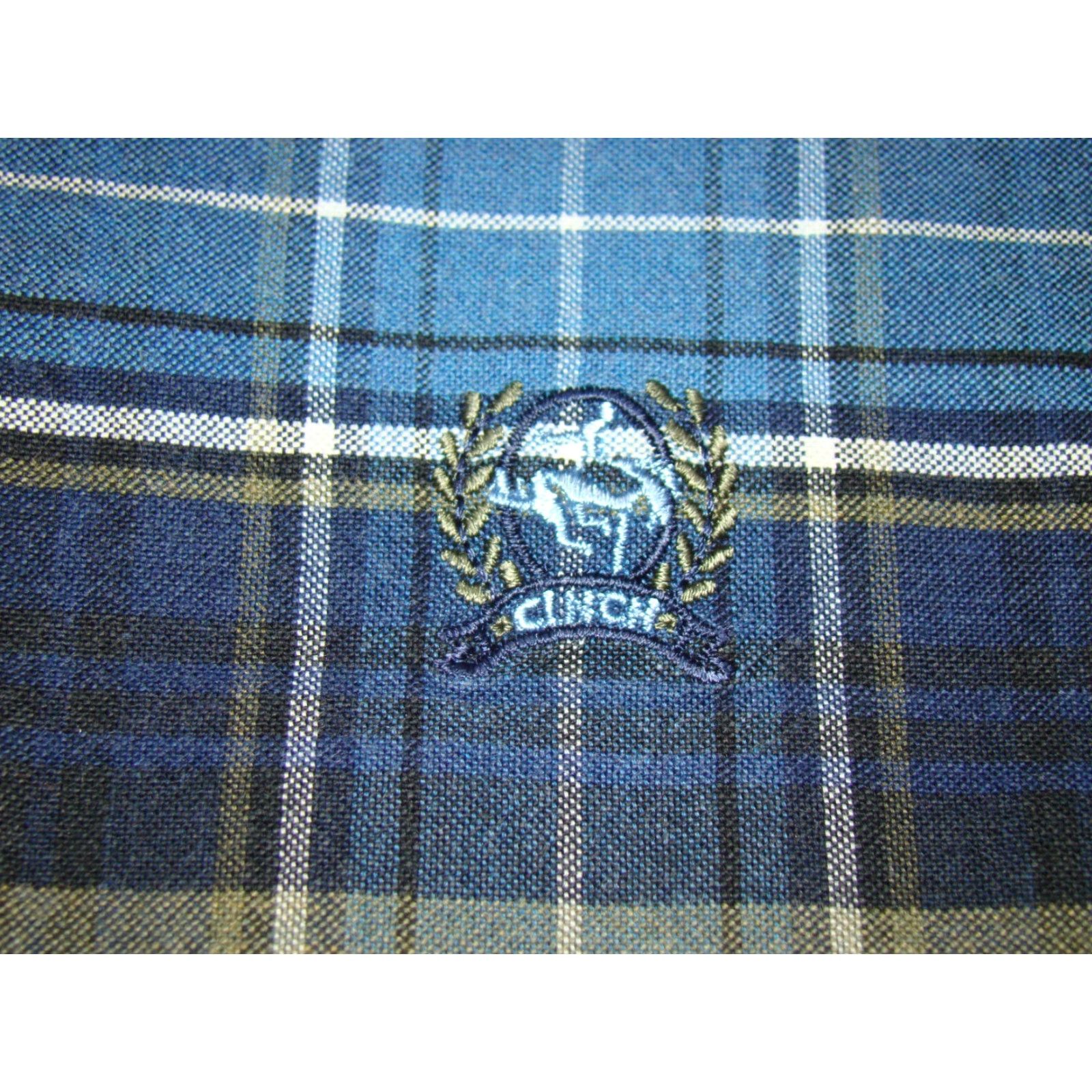 Vintage Cinch Shirt Mens 2XL Long Sleeve Blue Plaid Oxford Western Button-Up Collared Casual Cowboy Western Size US XXL / EU 58 / 5 - 2 Thumbnail