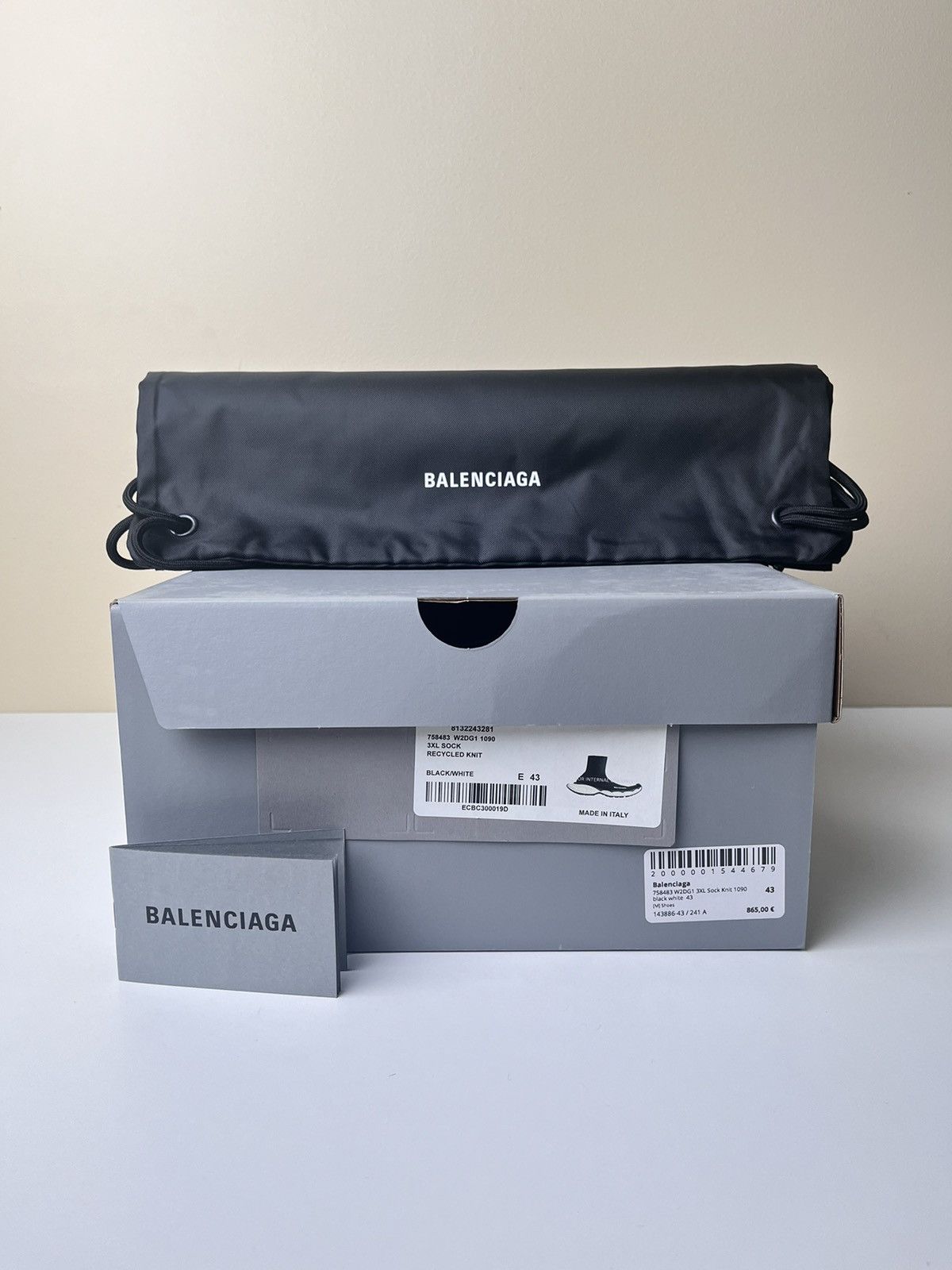 Balenciaga NEW Balenciaga 3XL Knit Speed Sock Runner Size US 10 / EU 43 - 8 Thumbnail