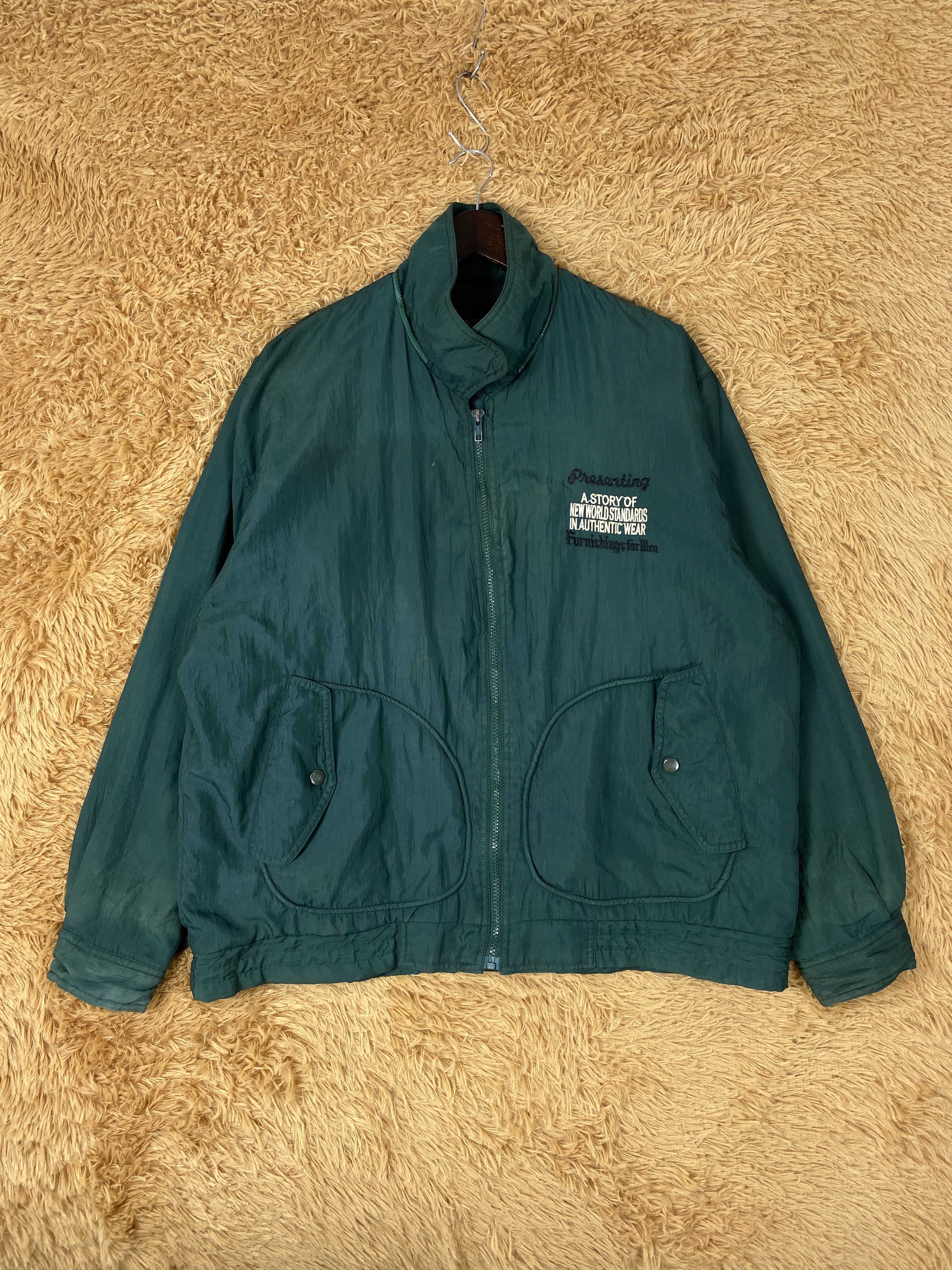 Japanese Brand × Vintage Vintage UARTERBACK Quilted Lining Jacket Size US M / EU 48-50 / 2 - 1 Thumbnail