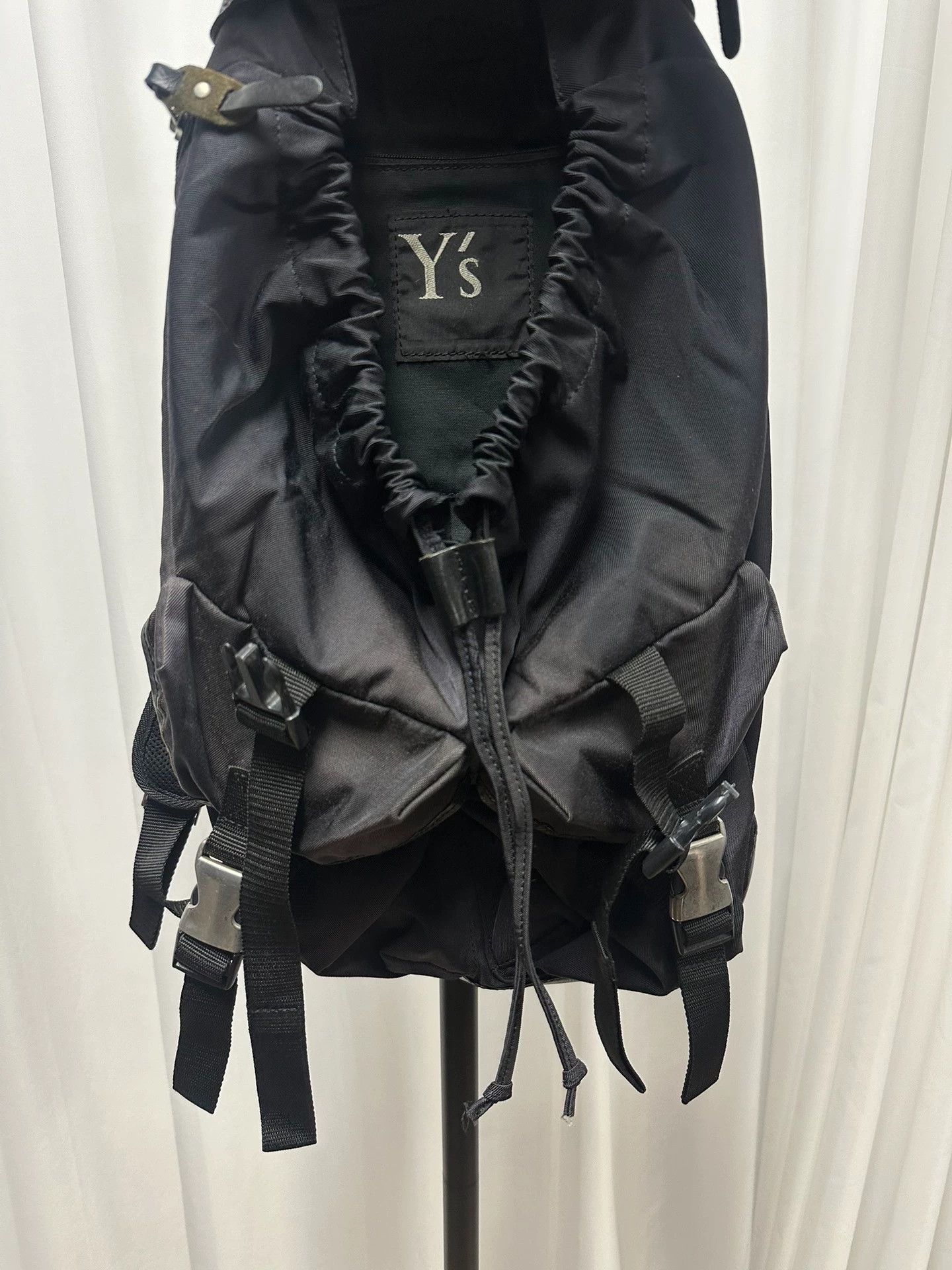 Yohji Yamamoto Yohji Yamamoto Y's Parachute Bag 55x35 (drawstring flaw) Size ONE SIZE - 6 Thumbnail