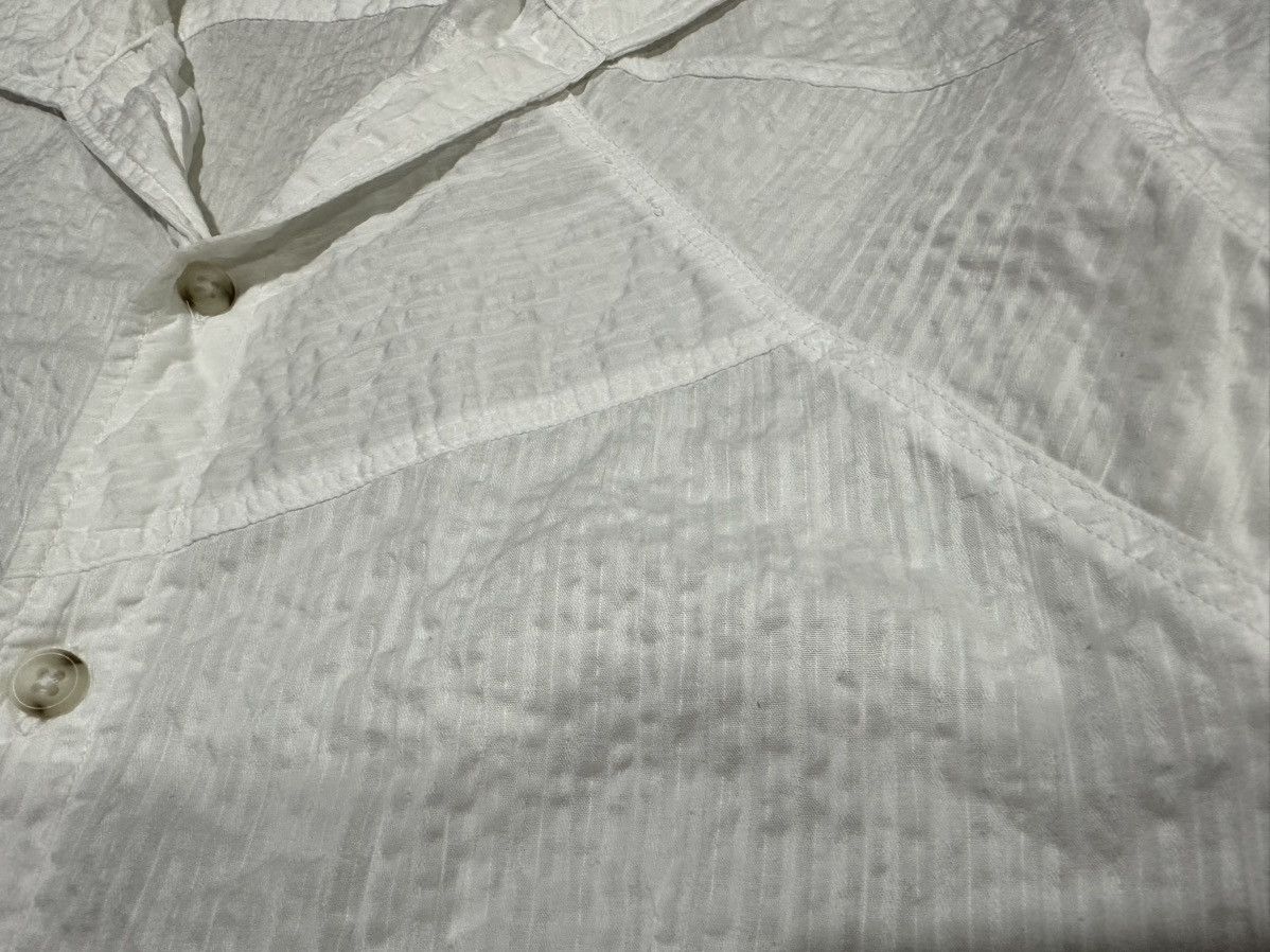 Tornado Mart 🔥Sick Y2K Tornado Mart Asymmetric Wrinkled Shirt Size US L / EU 52-54 / 3 - 4 Thumbnail