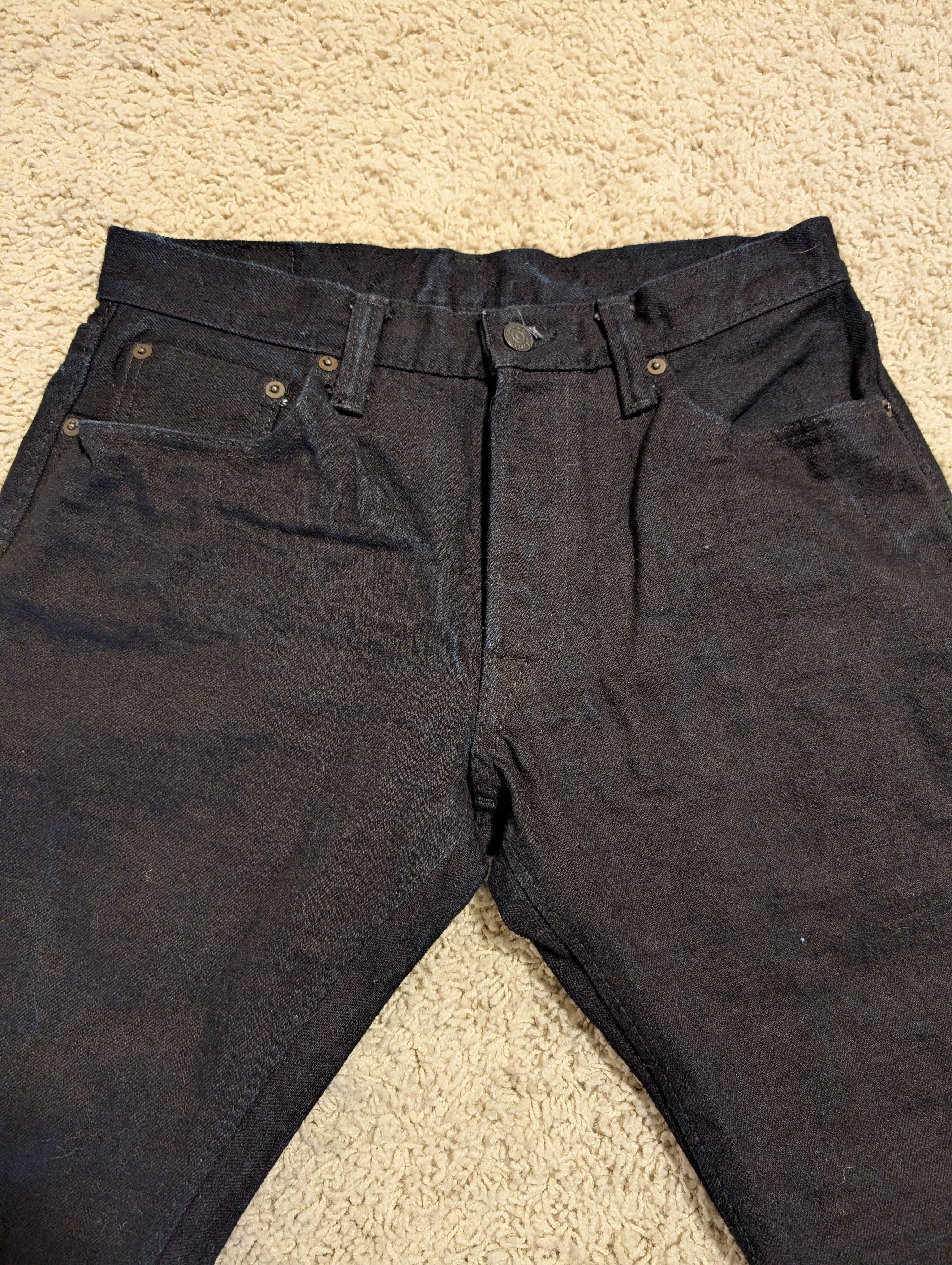 Pure Blue Japan Pure Blue Japan 18oz-IDBK-013 Size US 33 - 2 Thumbnail