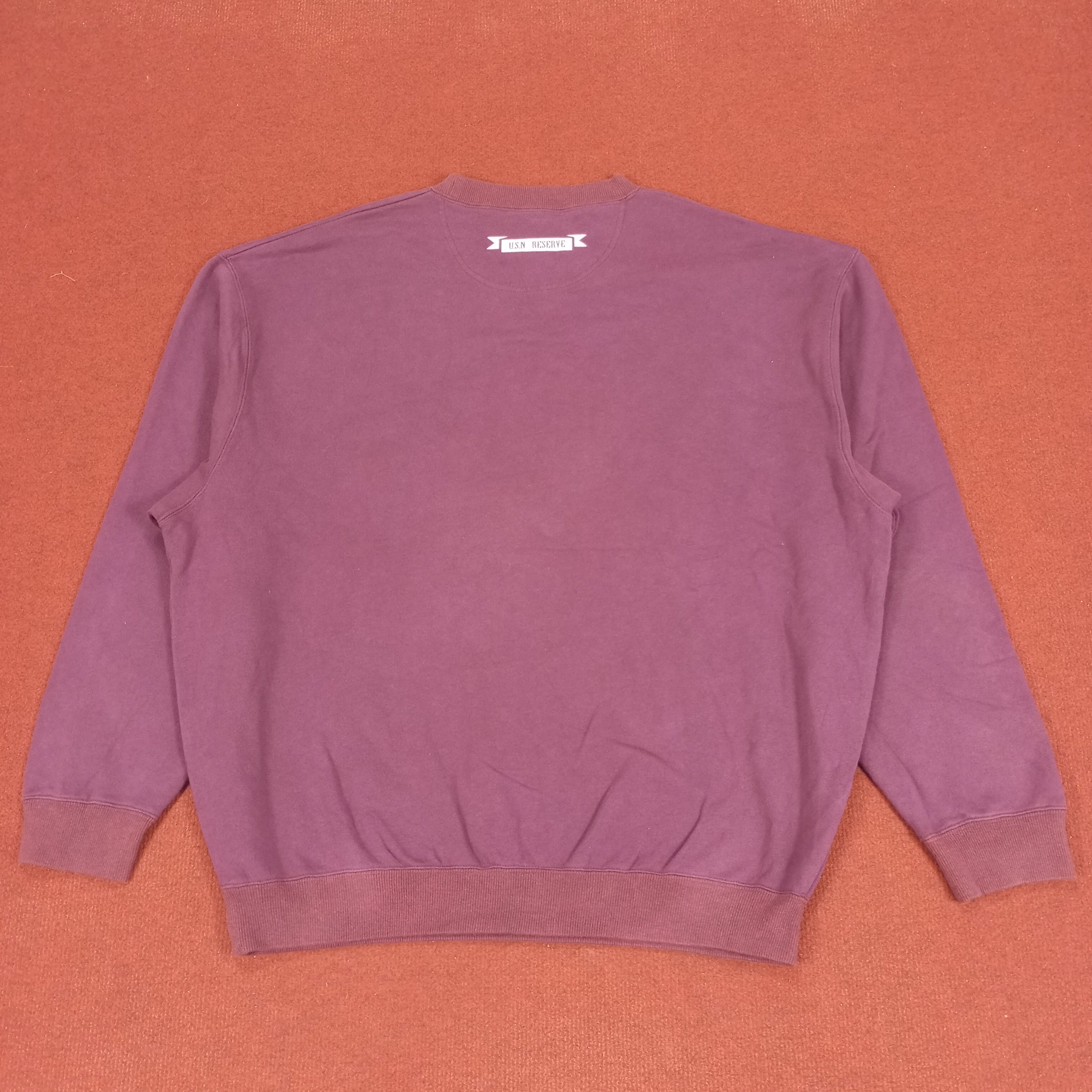 Vintage Department Of The Navy Sweatshirt Size US XXL / EU 58 / 5 - 3 Thumbnail