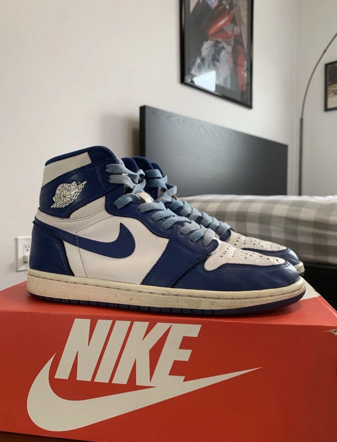 Jordan Brand Air Jordan 1 Kentucky Blue Size US 8 / EU 41 - 3 Thumbnail