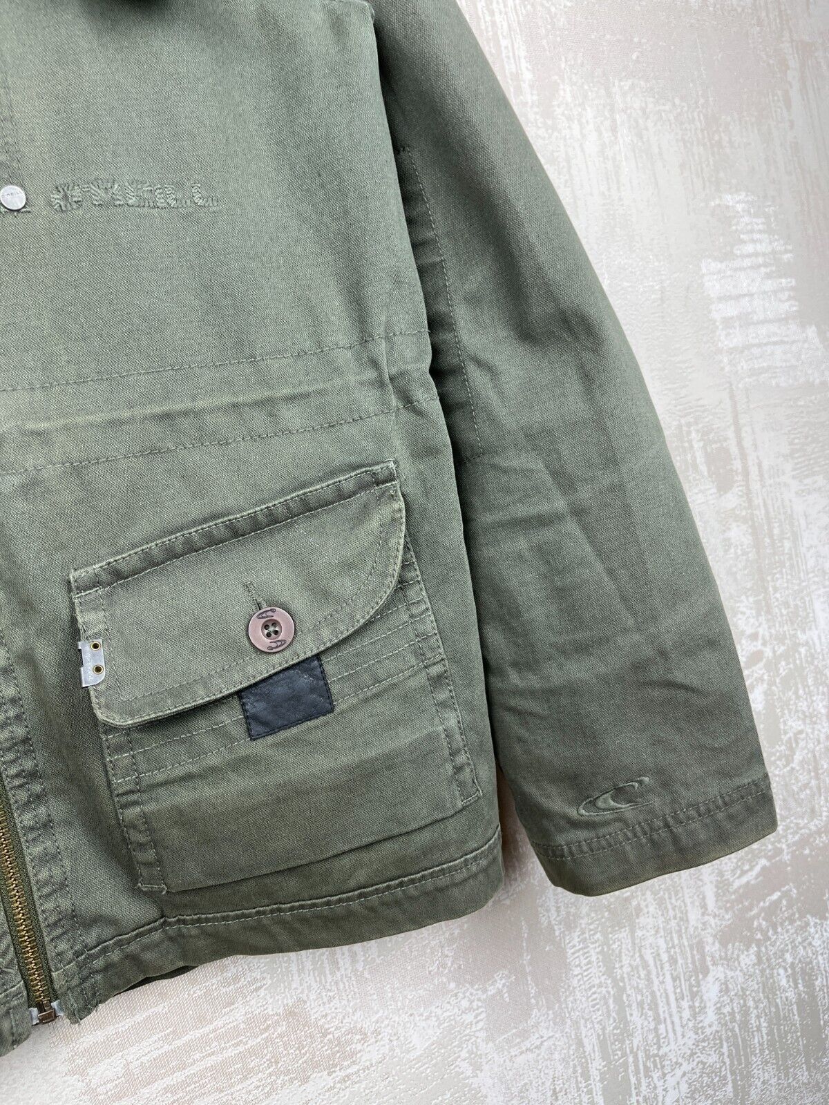 O'Neill RARE! O'Neill Vintage Asymmetric Zip Military Style Jacket Size US S / EU 44-46 / 1 - 8 Thumbnail