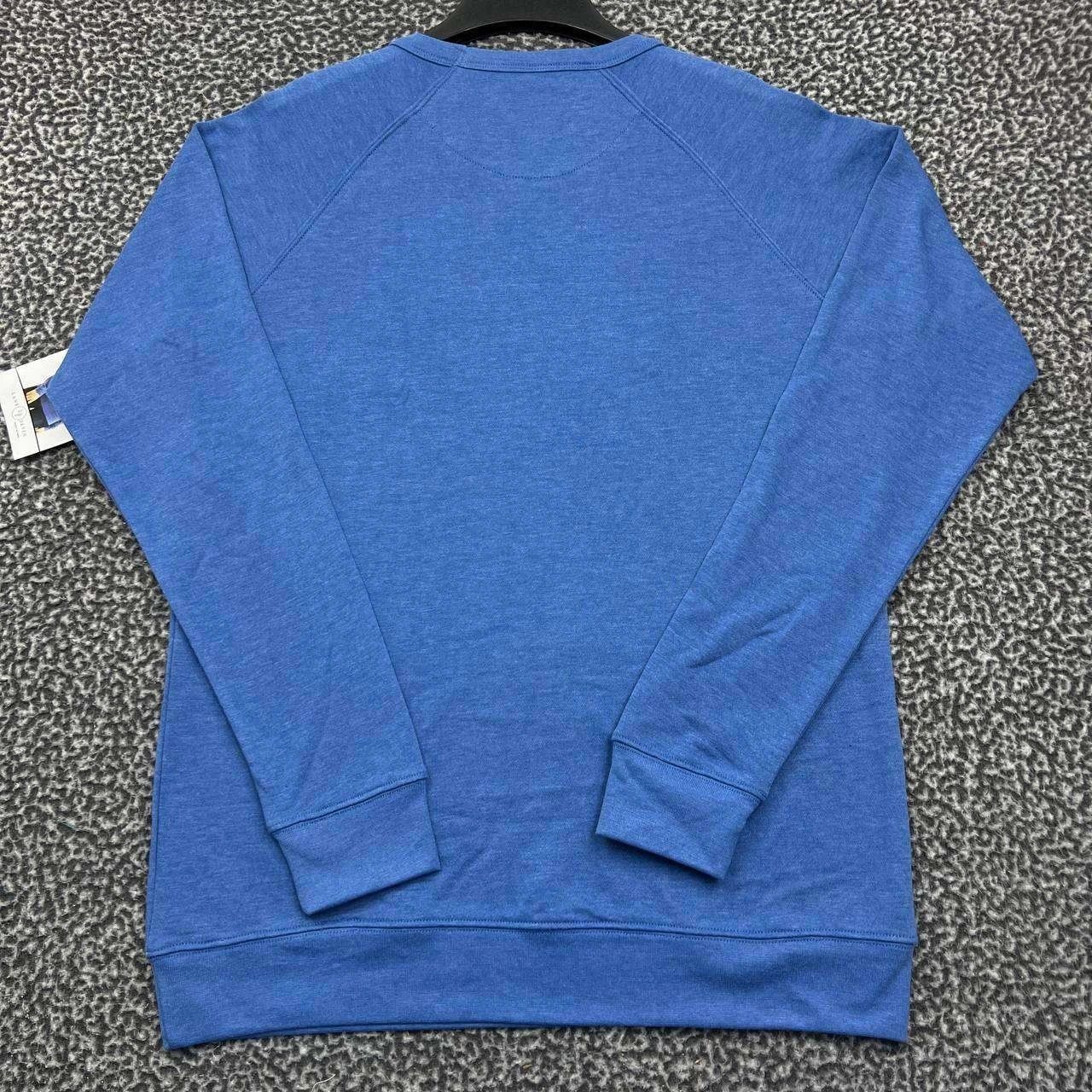 Other Lane Seven Sweatshirt Women Blue Pullover Crew Neck New L Size L / US 10 / IT 46 - 2 Thumbnail