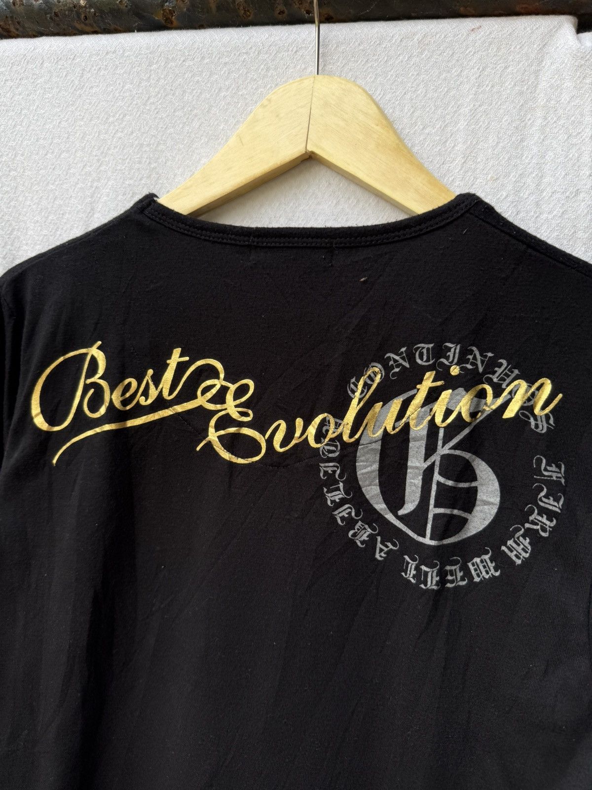 Japanese Brand Double layer poem vkei style longsleeve Size US M / EU 48-50 / 2 - 3 Thumbnail