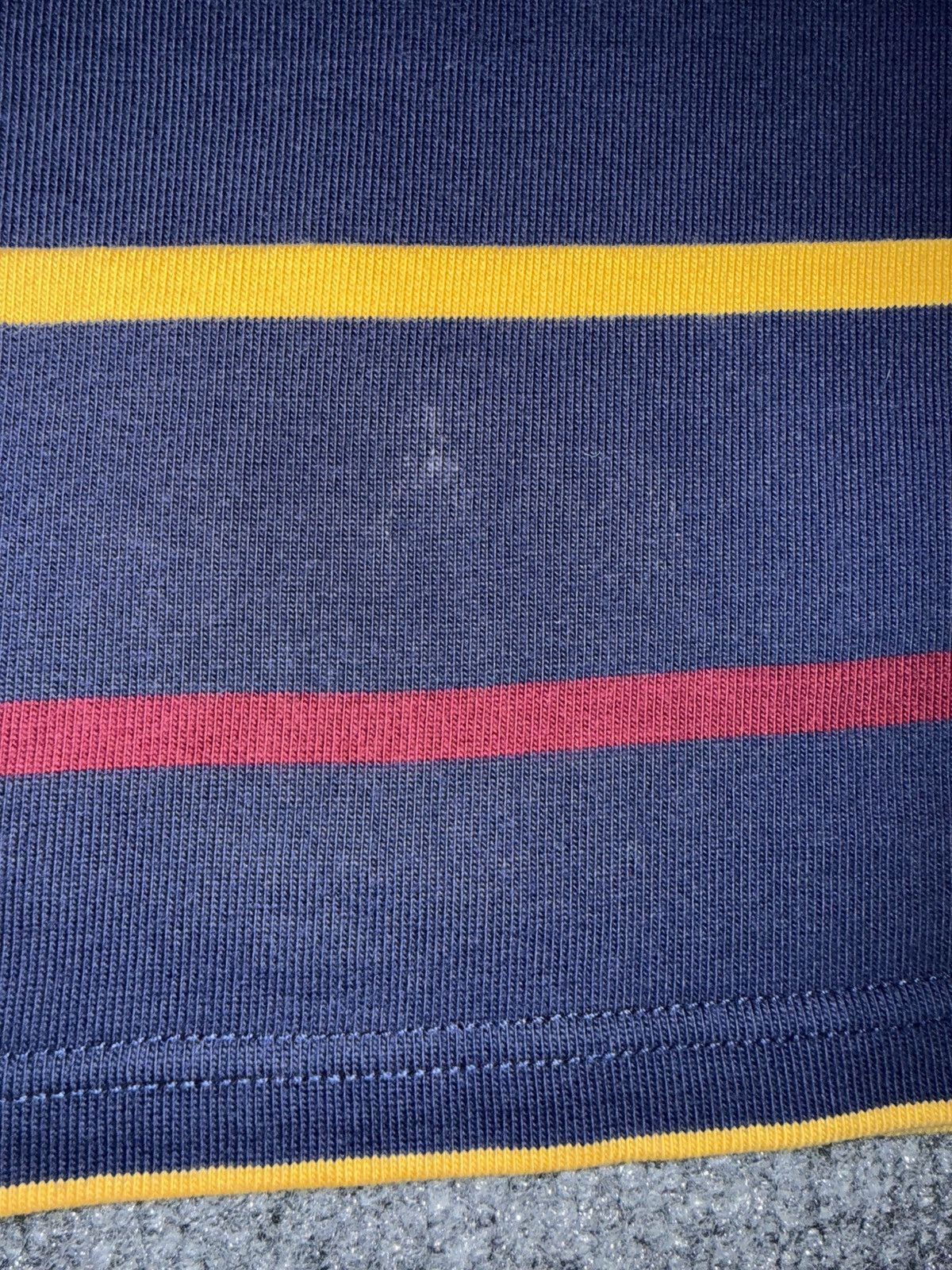Polo Ralph Lauren Polo Ralph Lauren Striped Lion Crest Rugby XXL Size US XXL / EU 58 / 5 - 7 Thumbnail