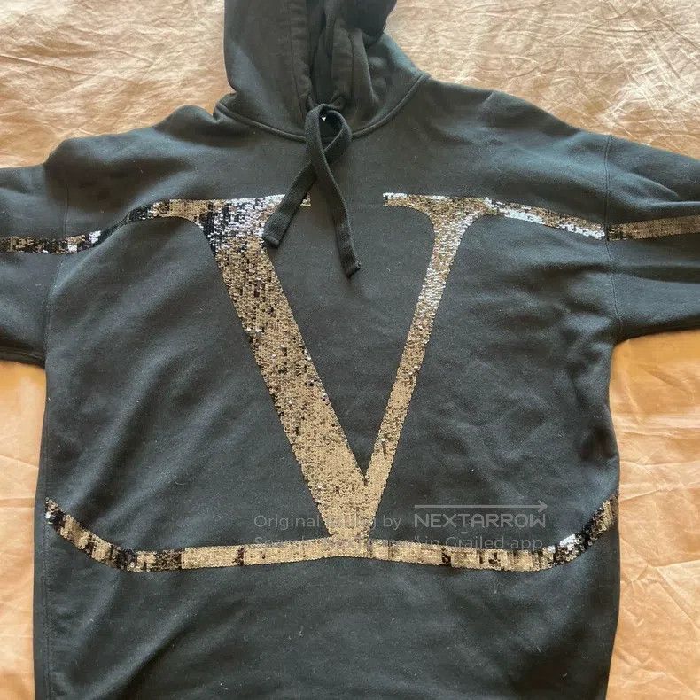 Valentino Valentino Black sweatshirt Size XS / US 0-2 / IT 36-38 - 1 Thumbnail