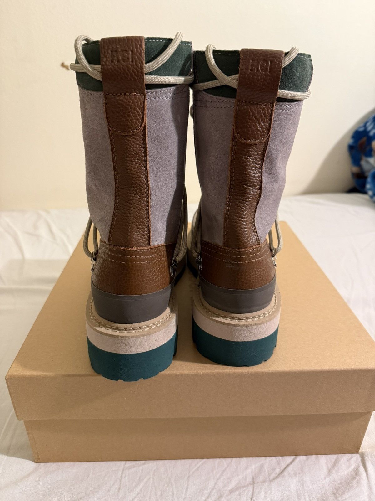 Reese Cooper Reese Cooper Lanier Boot Grey / Green 43 10 Size US 10 / EU 43 - 4 Thumbnail