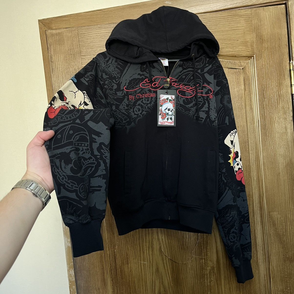 Ed Hardy Vintage Christian Audigier Ed Hardy Zip Hoodie affliction Size US S / EU 44-46 / 1 - 3 Thumbnail