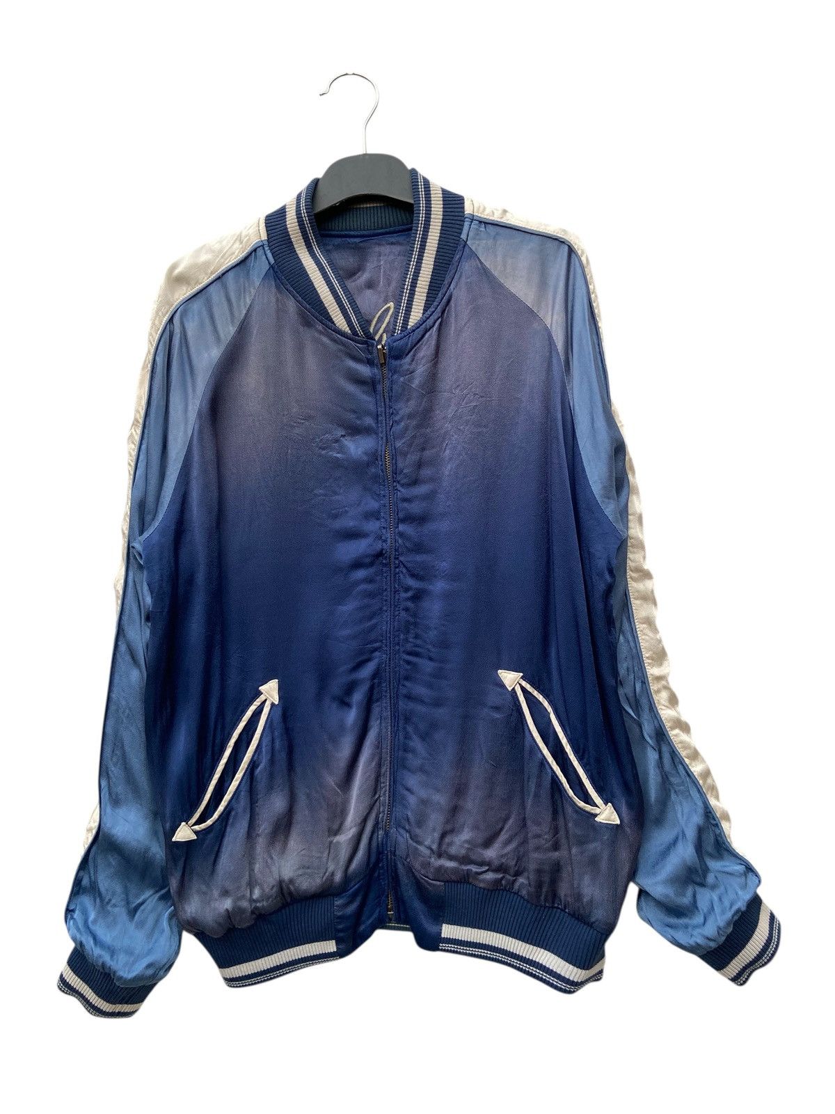 Japanese Brand GOA Japan Reversible Rayon Sukajan Size US L / EU 52-54 / 3 - 6 Thumbnail
