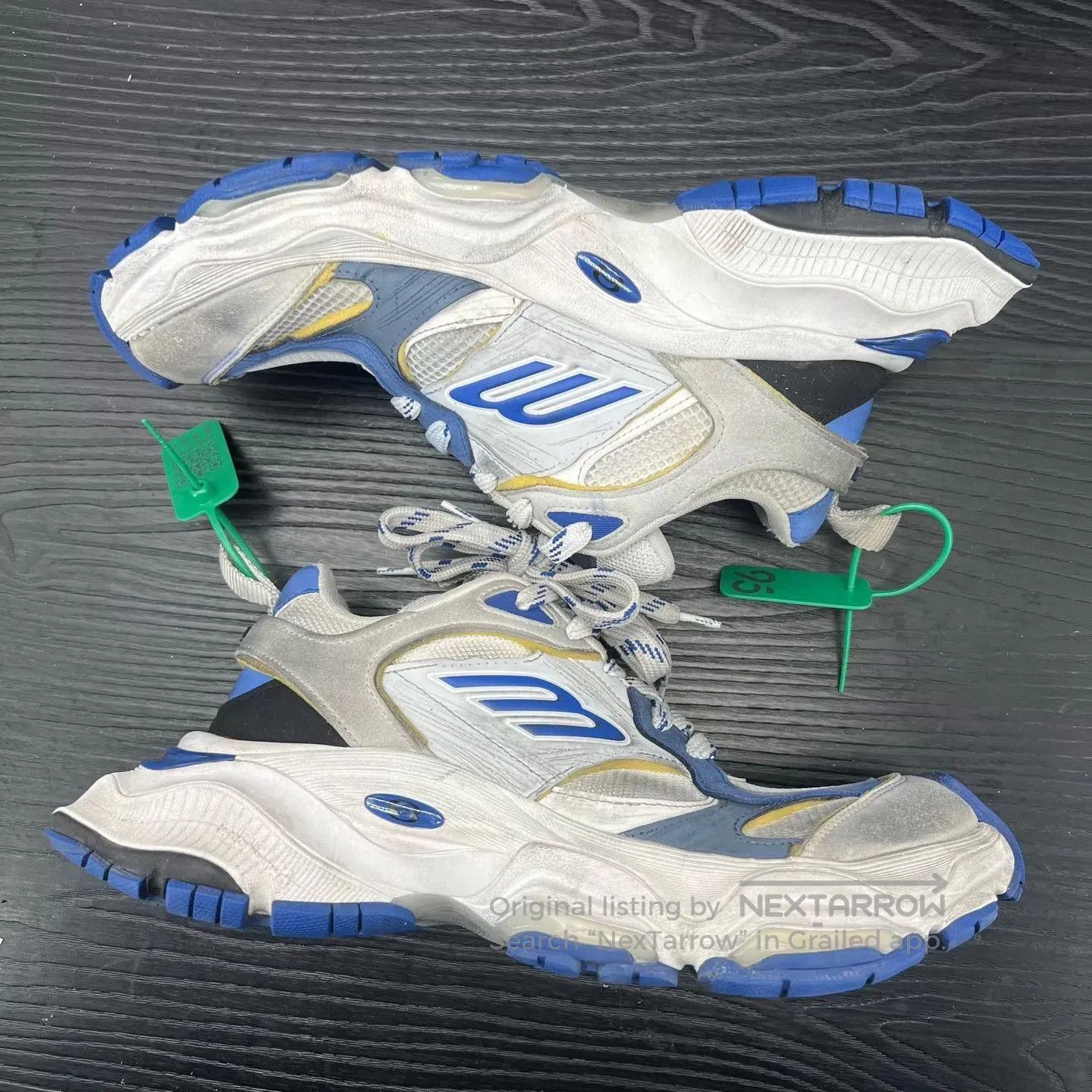 Balenciaga Multi Color Low-Top Sneakers Size 8. Size US 8 / EU 41 - 8 Thumbnail