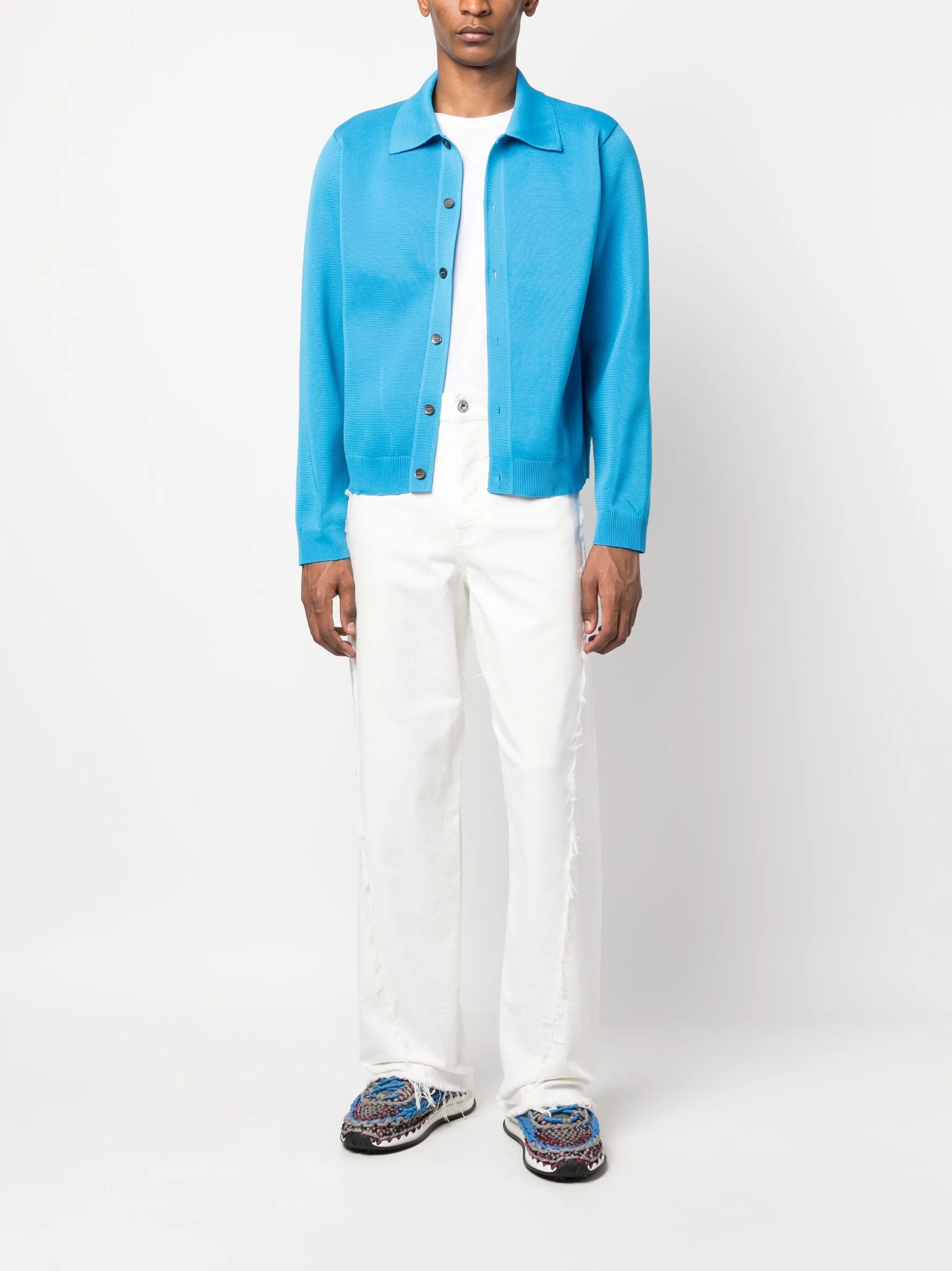 Lanvin o1y0125 Jeans Pant in White Size US 32 / EU 48 - 5 Thumbnail