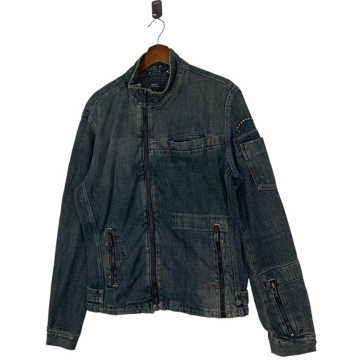 G-Star VINTAGE G-STAR RAW DENIM ZIPPER JACKET Size US L / EU 52-54 / 3 - 2 Thumbnail