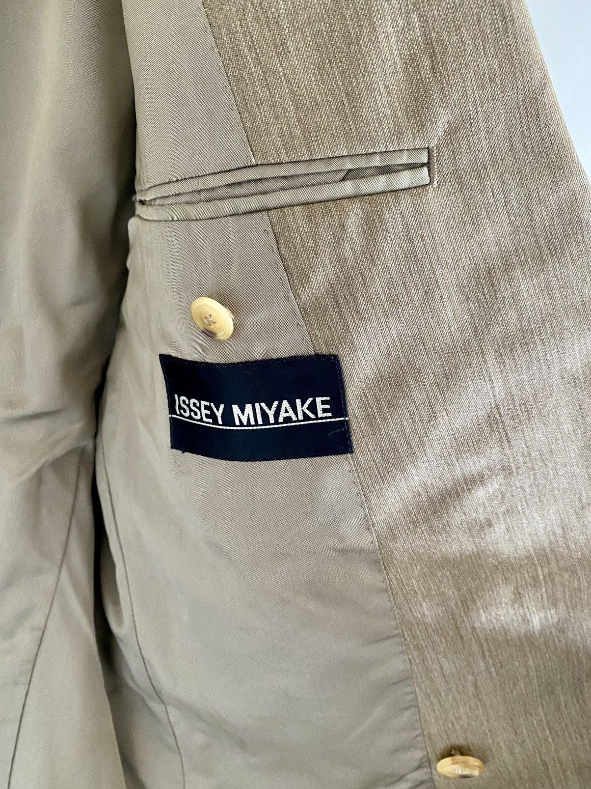 Issey Miyake Vintage Issey Miyake doubled breasted blaze Size 40R - 5 Thumbnail