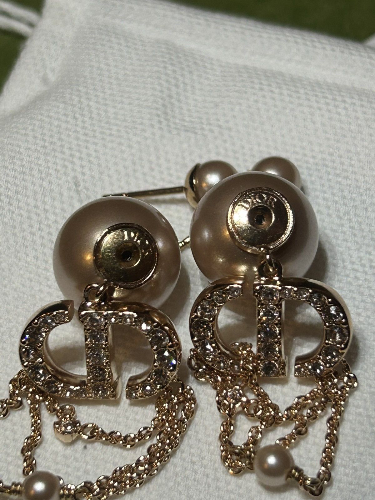 Dior DIOR TRIBALES Earrings Pink-Finish Metal With Pink Resin Size ONE SIZE - 8 Thumbnail