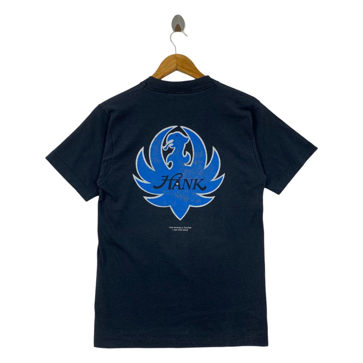 Band Tees × Vintage Vintage 90s HANK WILLIAMS JR american rock, blues tee Size US M / EU 48-50 / 2 - 4 Thumbnail