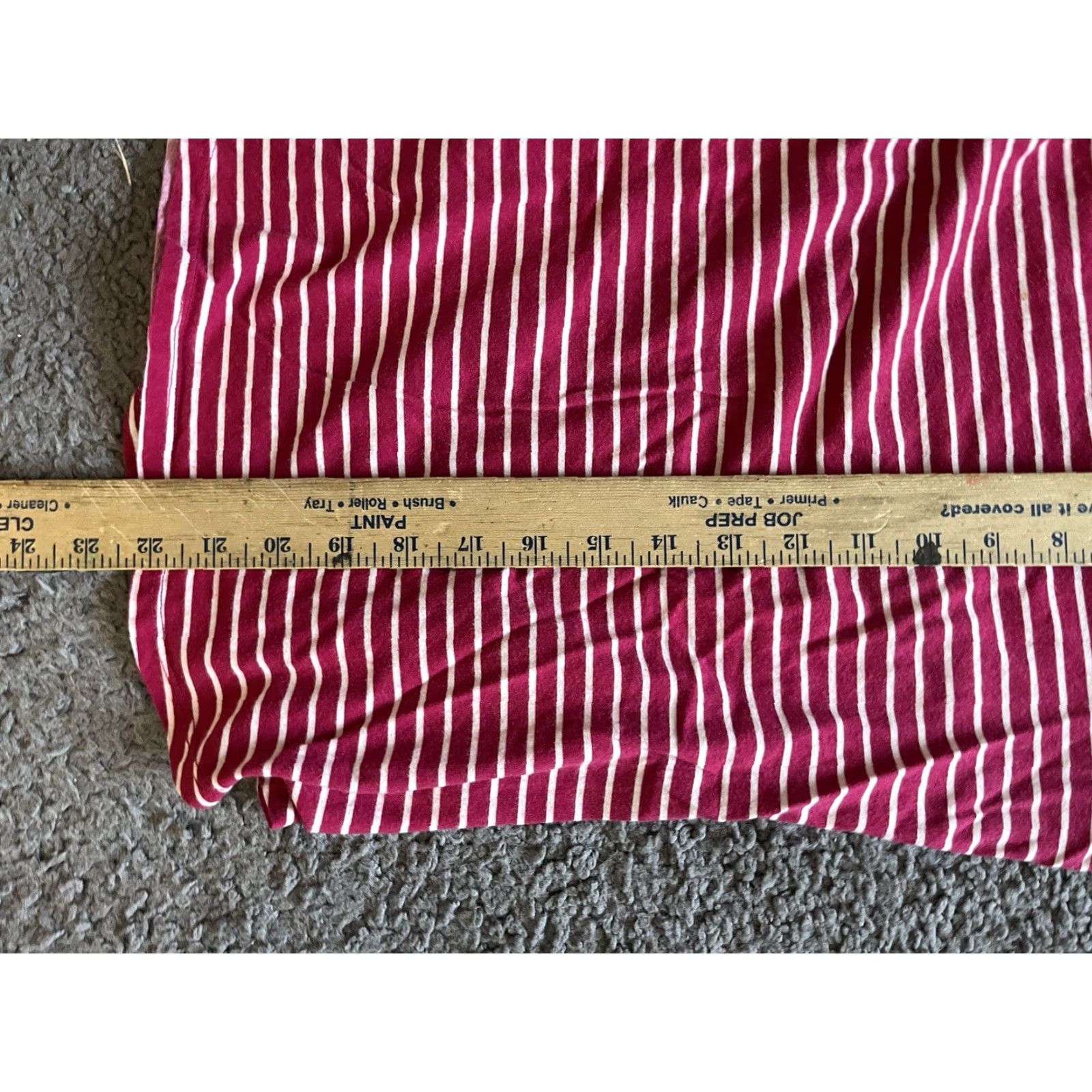 Nautica VINTAGE Nautica Shirt Womens M Pink Striped Long Sleeve Pajama Top Adult Medium Cotton Blend Sleepwear Size M / US 6-8 / IT 42-44 - 5 Thumbnail