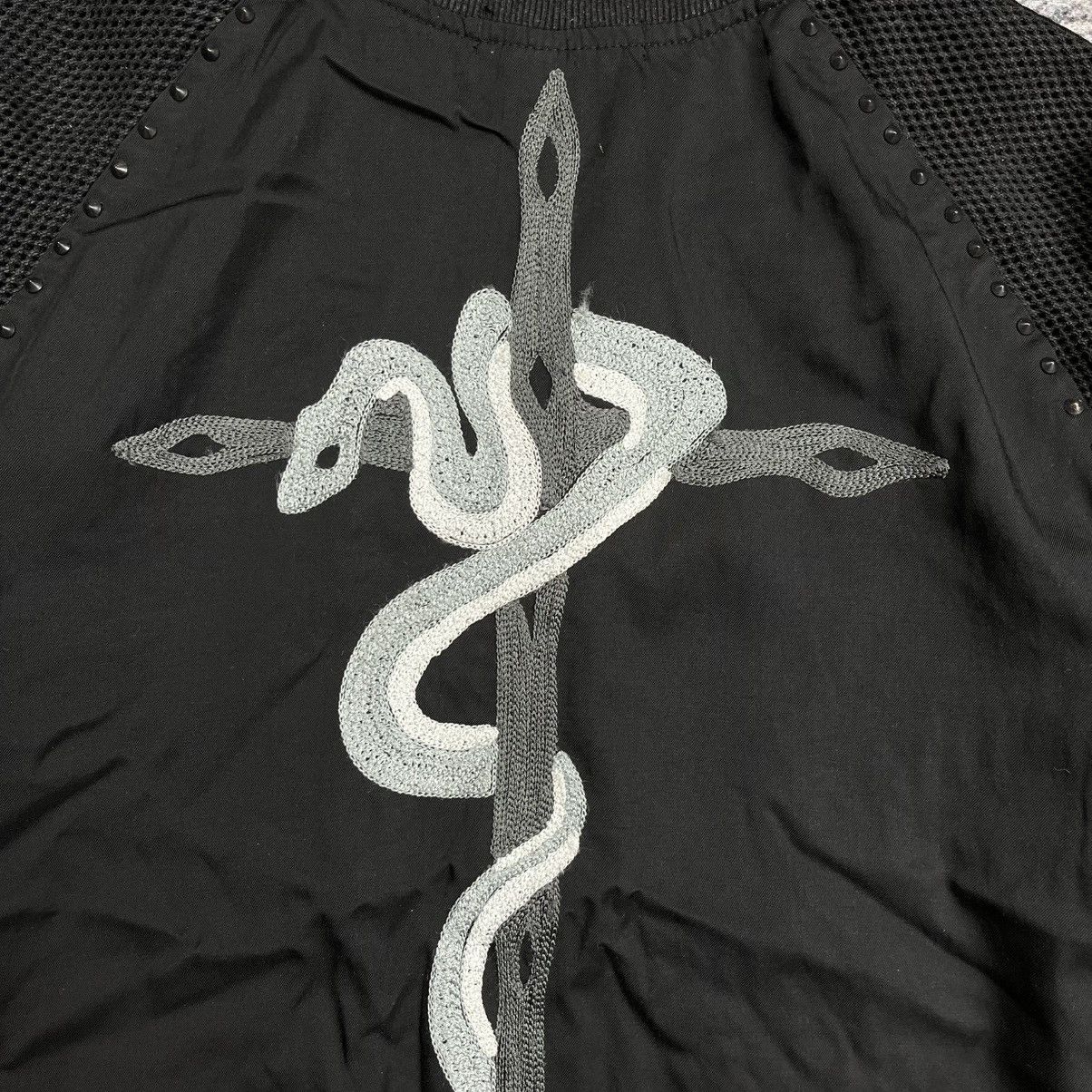 KMRii Kmrii studded embroidery serpent bomber jacket double zipper Size US S / EU 44-46 / 1 - 5 Thumbnail