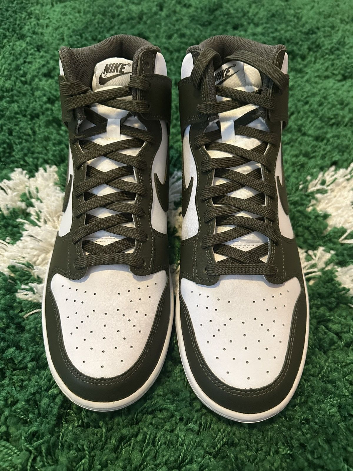 Nike Nike Dunk Hi Retro Cargo Khaki 11 Size US 11 / EU 44 - 4 Thumbnail