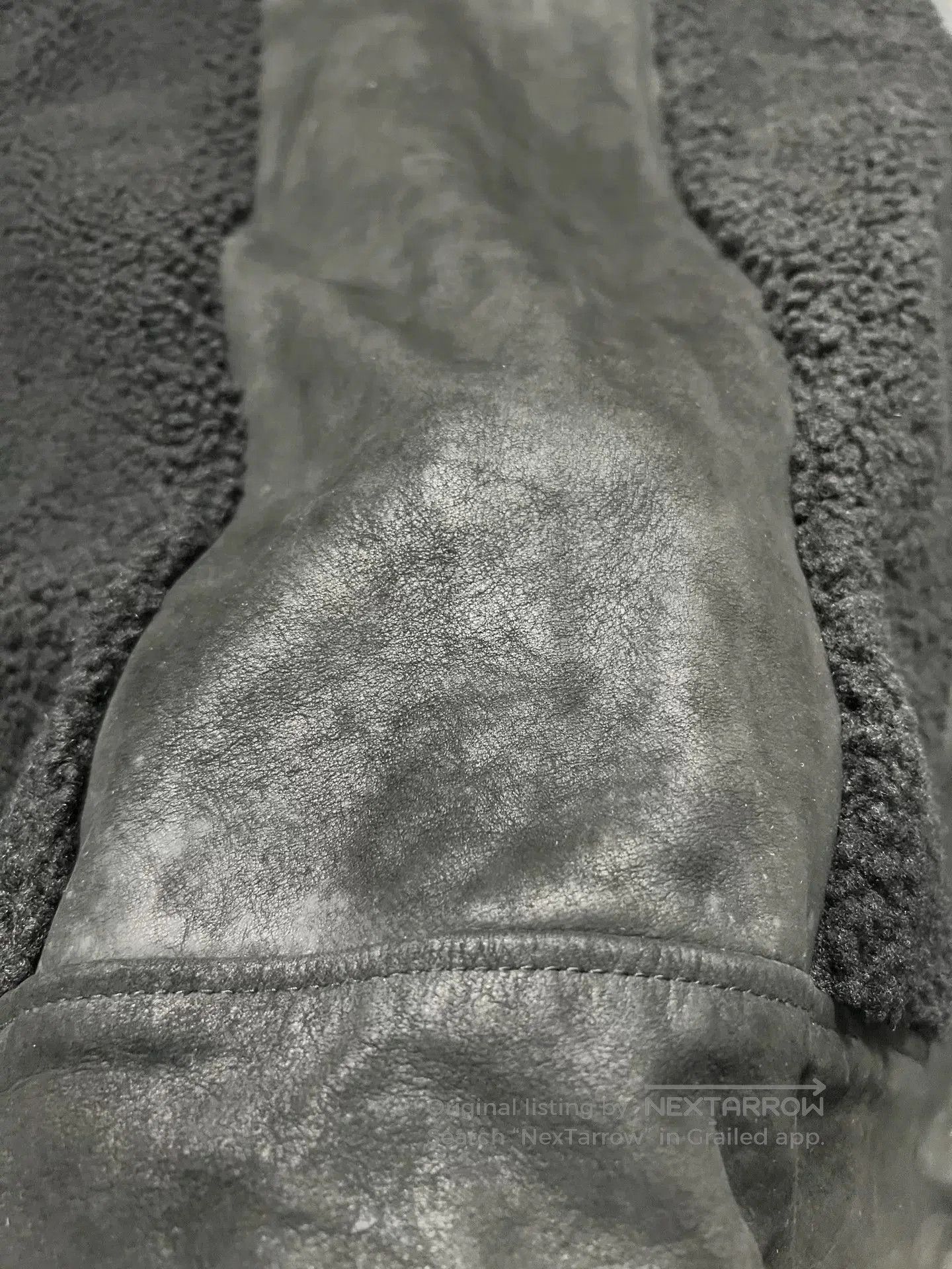 SIVA Siva Dark Fur Leather Jacket. Size US L / EU 52-54 / 3 - 6 Thumbnail