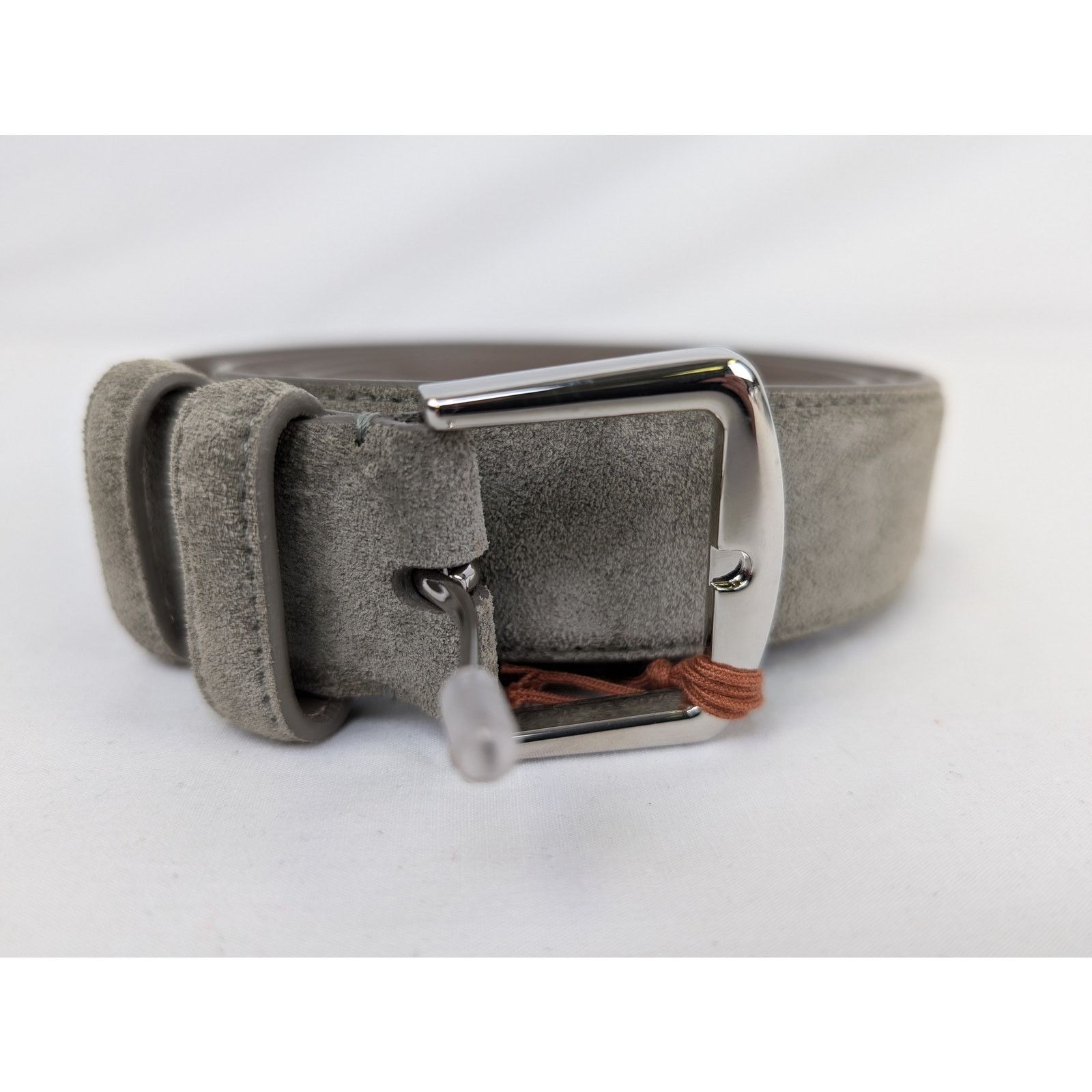 Loro Piana o1rshd1 Size:105/100% Dyed Calf Leather Cintura Alsaval Belt Size 42 - 2 Thumbnail