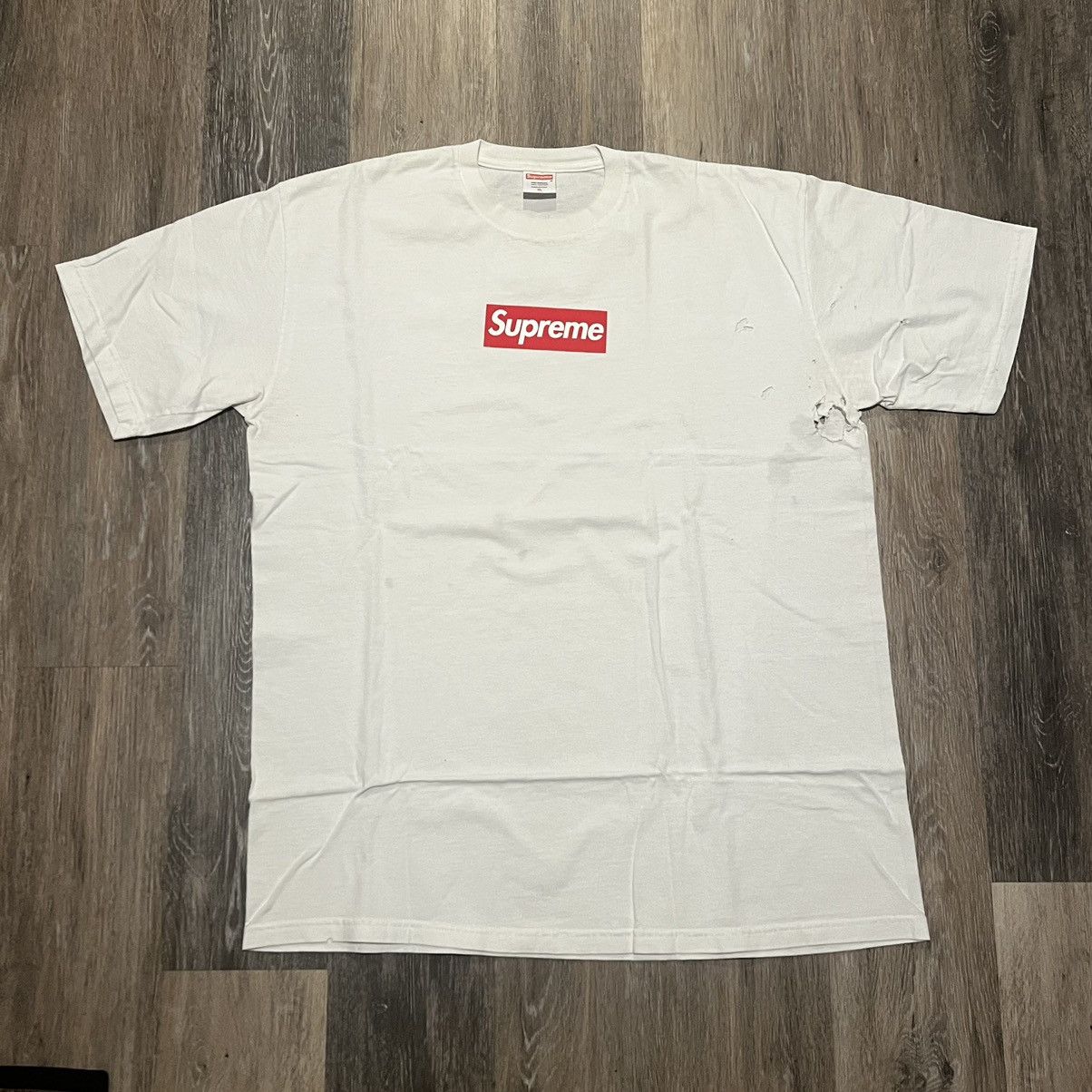 Supreme Supreme OG Box Logo tee 2001 Friends and Family Bogo t shirt Size US XL / EU 56 / 4 - 3 Thumbnail