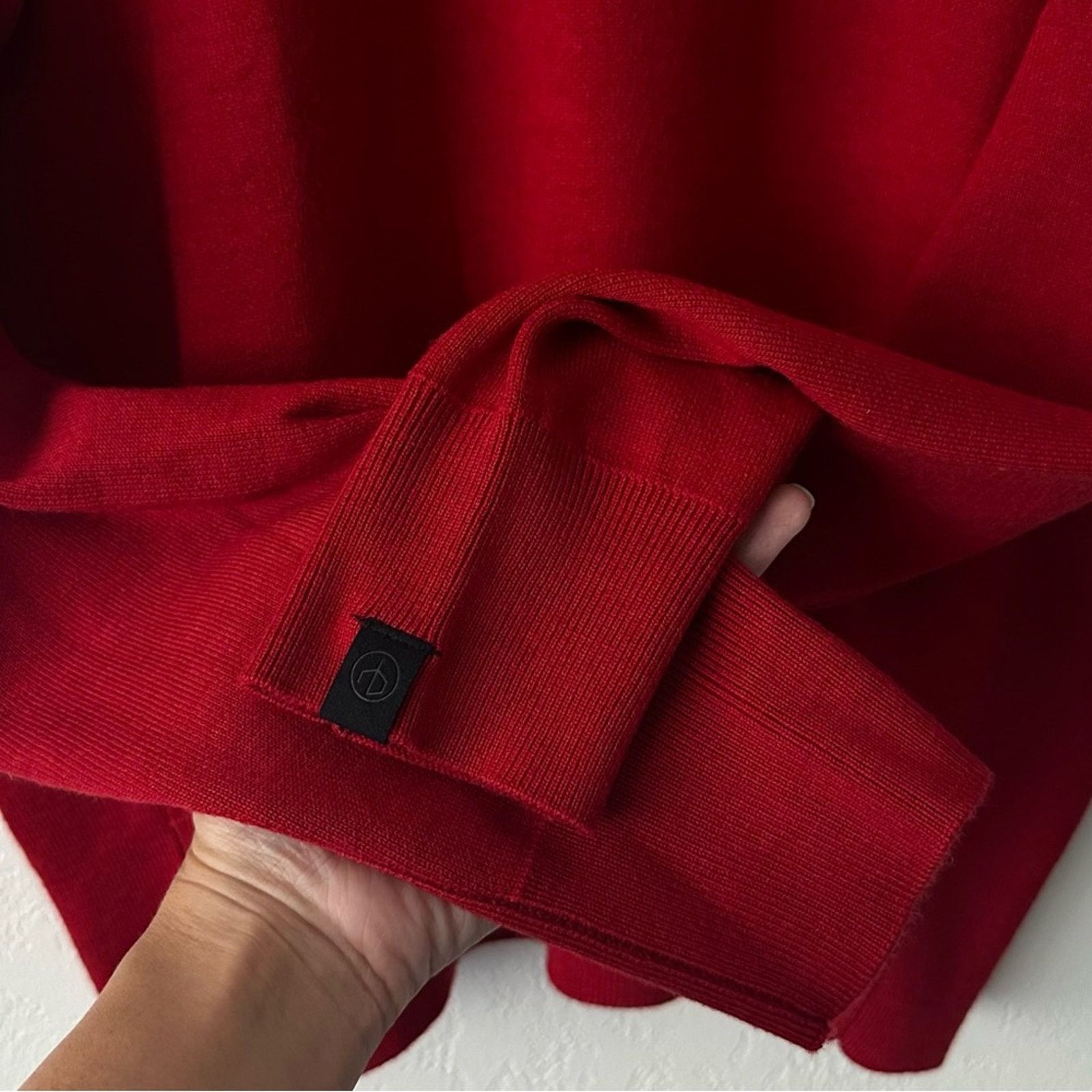 Rag & Bone York Poppy Red Knit Pullover Sweater M Wool Blend Crewneck Size US M / EU 48-50 / 2 - 5 Thumbnail