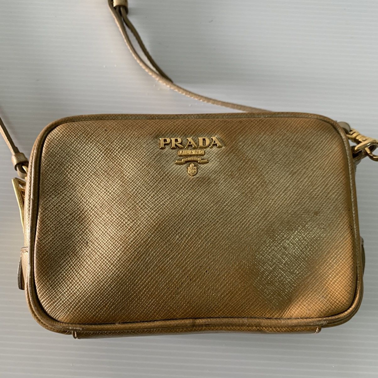Prada Prada Mini Leather Slingbag Size ONE SIZE - 12 Thumbnail