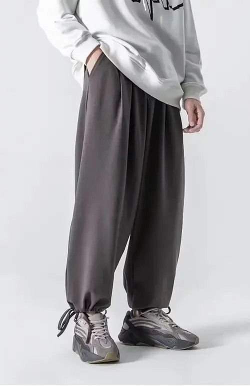 Jean 21SS Indigo Union Japan Dark Grey Minimal Jogger Pants Size US 31 - 3 Thumbnail