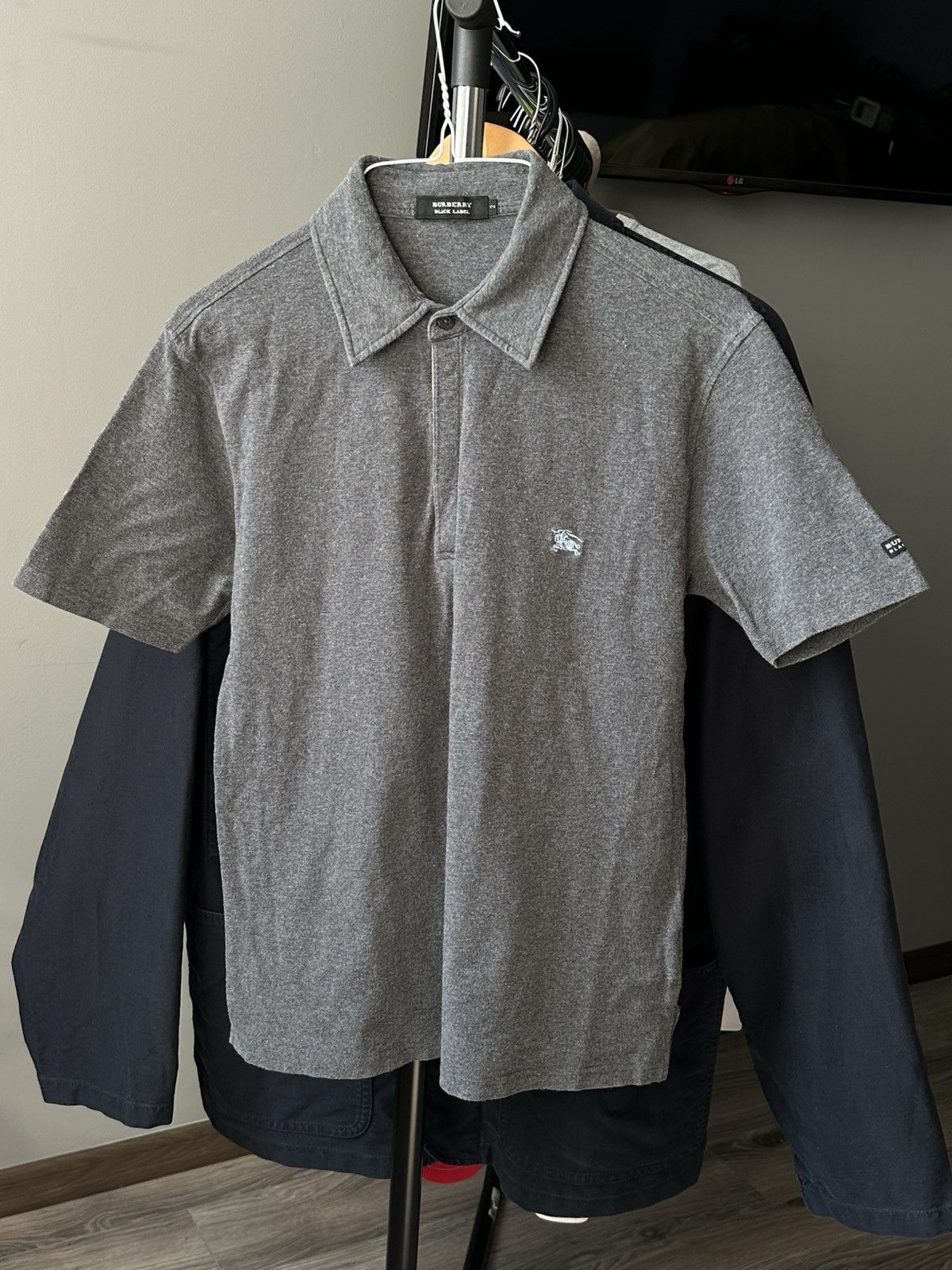 Burberry Burberry Black Label WMNS polo t-shirt (for Japan Market) Size XS / US 0-2 / IT 36-38 - 4 Thumbnail