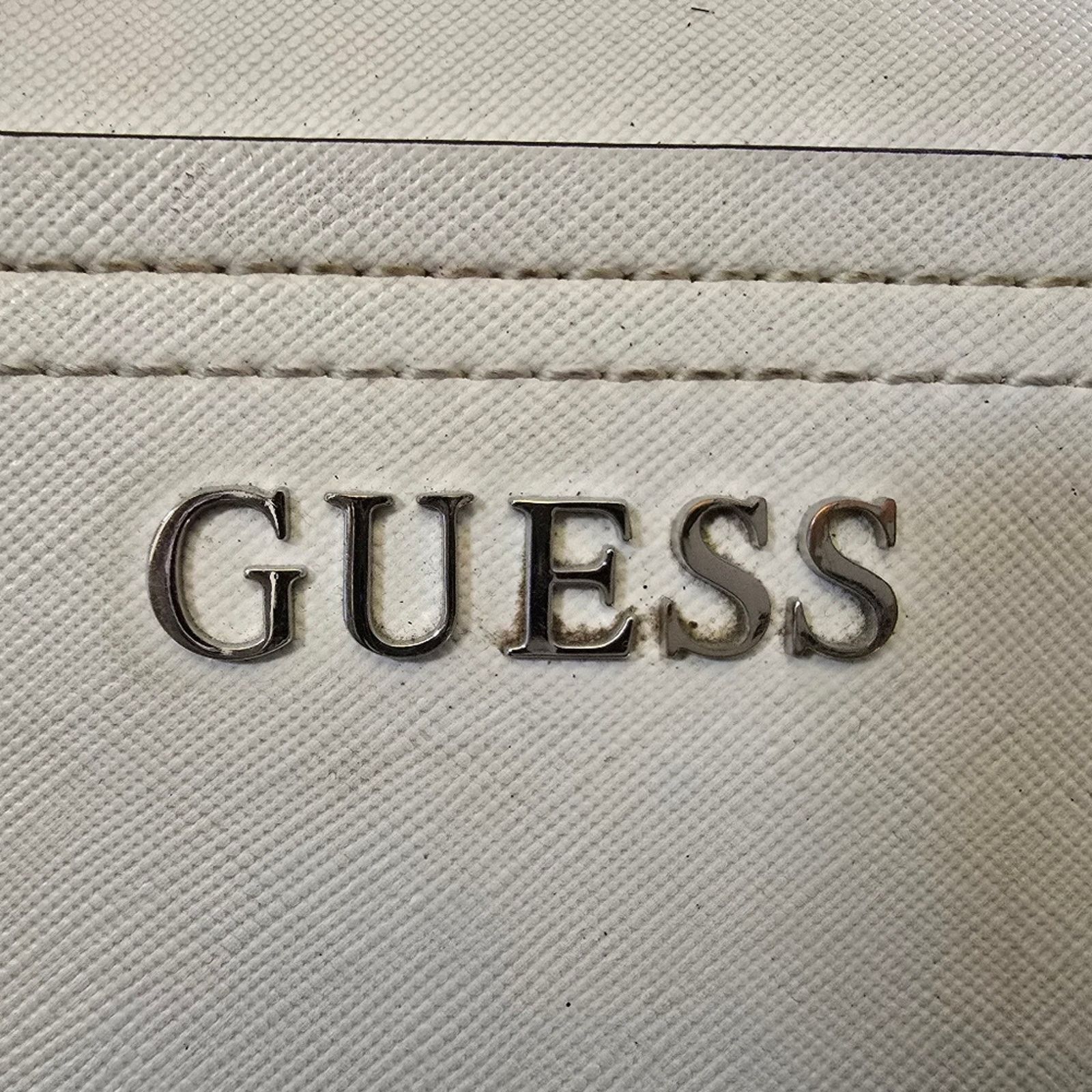Guess White Black Trim Detailed GUESS Tote Size ONE SIZE - 5 Thumbnail