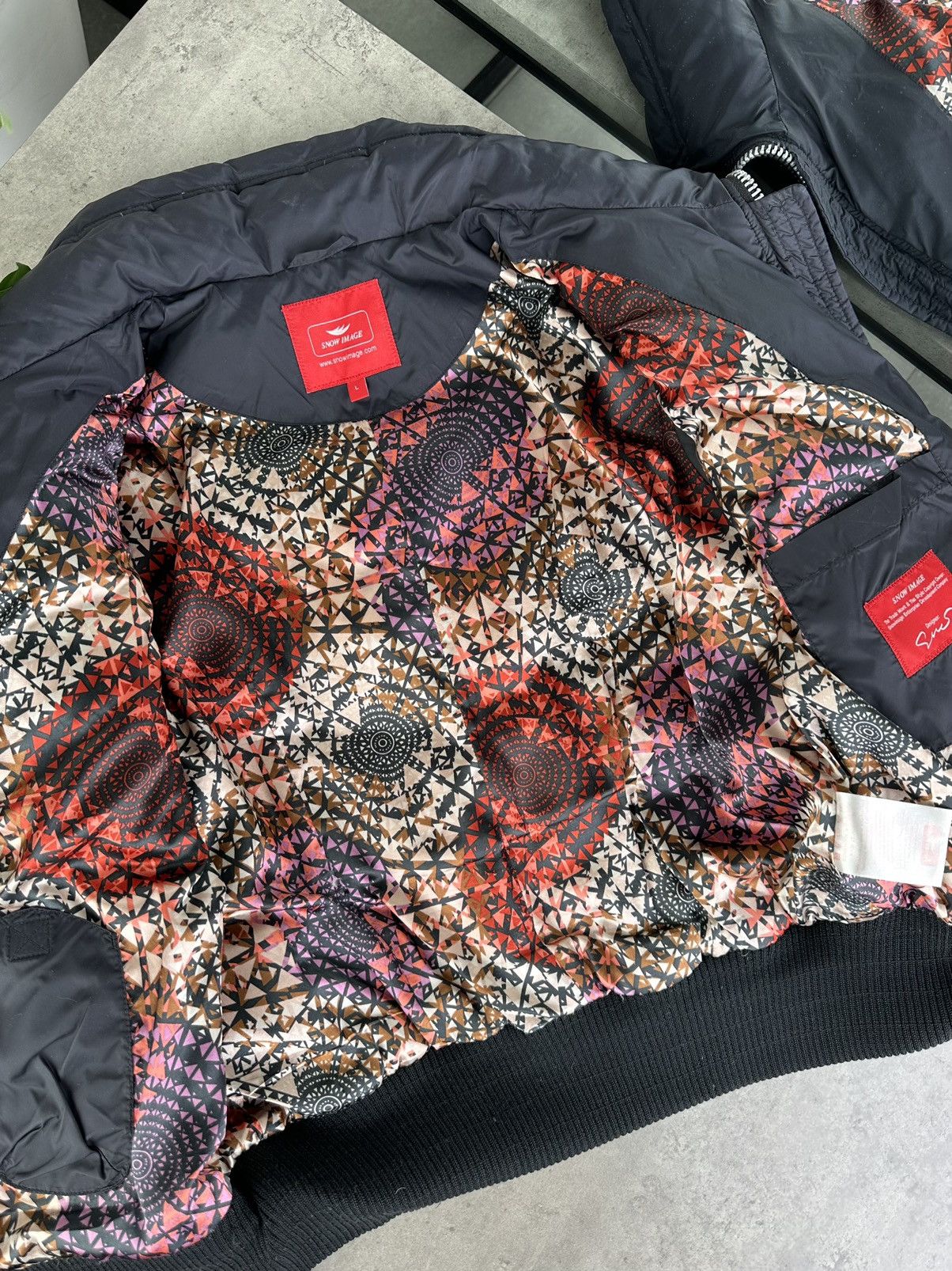 Japanese Brand Vintage Down Bomber Jacket Size L / US 10 / IT 46 - 11 Thumbnail