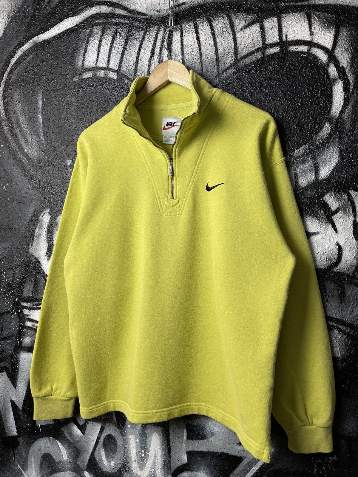 Nike Nike Vintage 1/4 Zip Sweatshirt Men’s Size Small Size US S / EU 44-46 / 1 - 1 Thumbnail