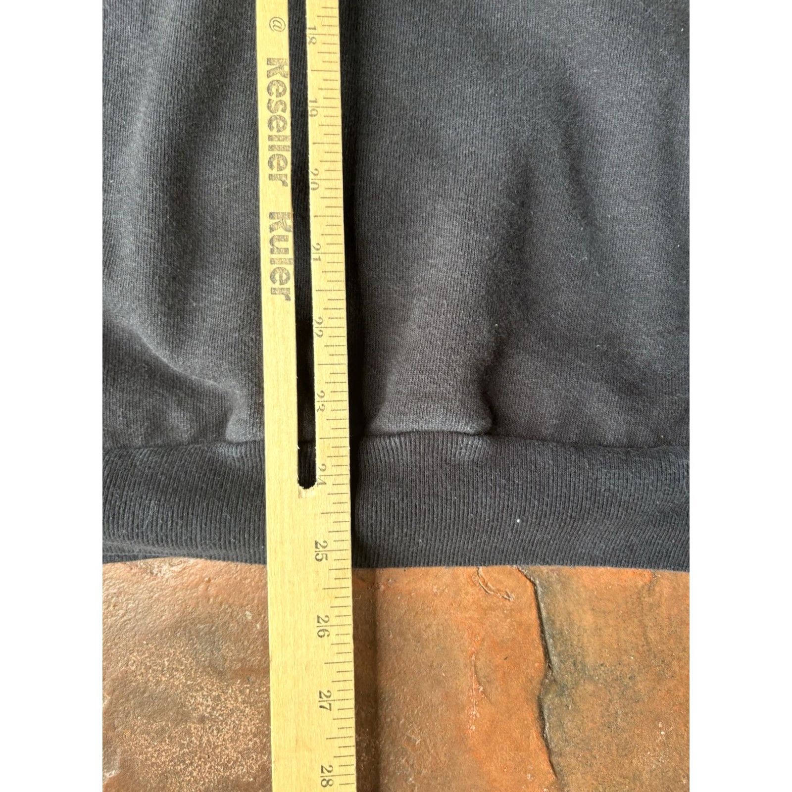 Vintage Doodles Hoodie Sweatshirt Large SXSW Merch Burnt Toast Black Cotton Logo Embroidered Hooded Pockets Men Regular Pullover Crew Neck Graphic Print Size US L / EU 52-54 / 3 - 5 Thumbnail