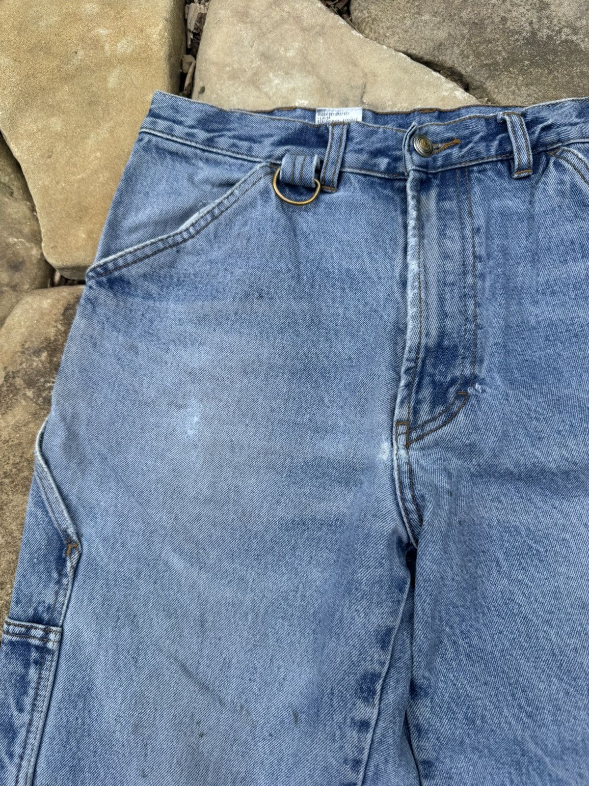 Vintage Vintage Wikland Workwear Distressed Carpenter Pants Size US 32 / EU 48 - 13 Thumbnail